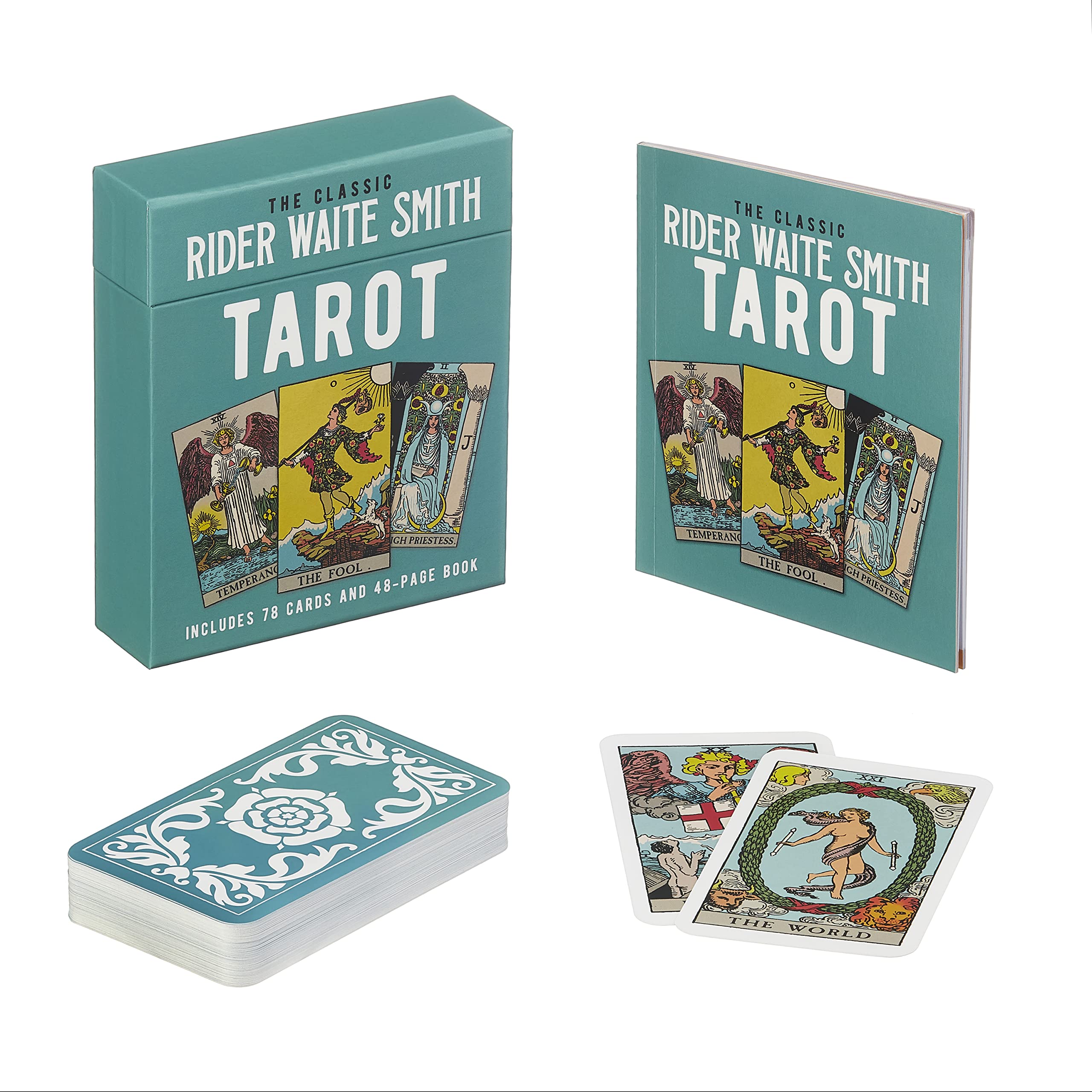 The Classic Rider Waite Smith Tarot: Includes 78 Cards and 48-Page Book Religion & Esotericism