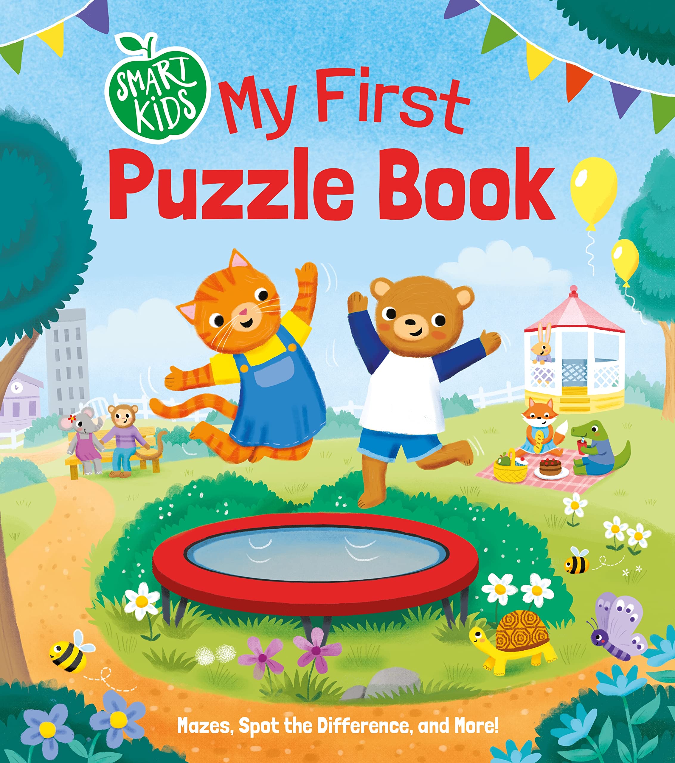 Smart Kids: My First Puzzle Book: Mazes, Spot the Difference and More! (Smart Kids' First Activities) Tiptoi & Games