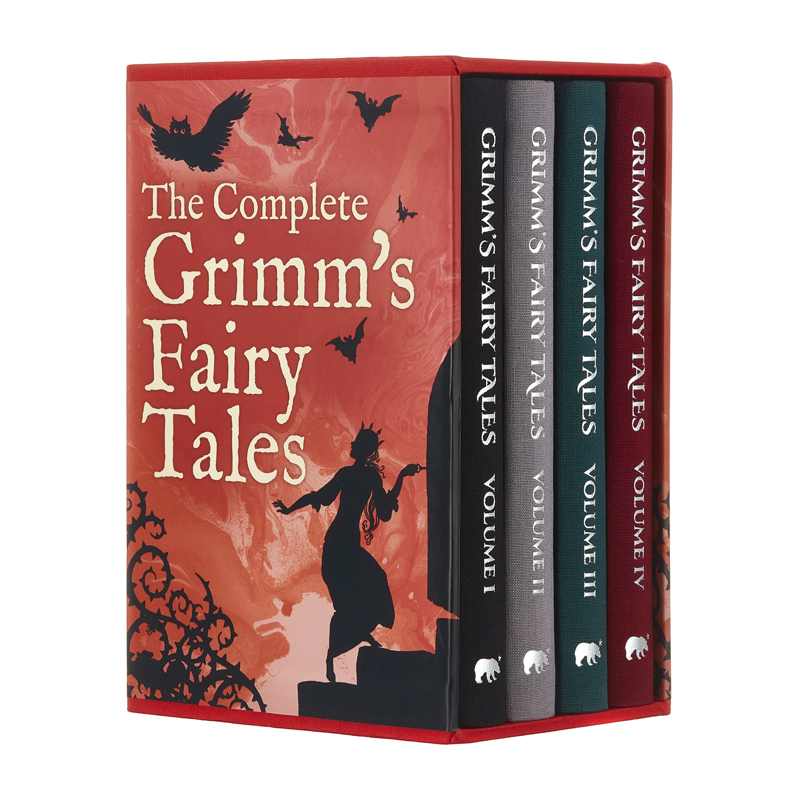 The Complete Grimm's Fairy Tales: Deluxe 4-Book Hardback Boxed Set (Arcturus Collector's Classics) Fairy Tales & Legends