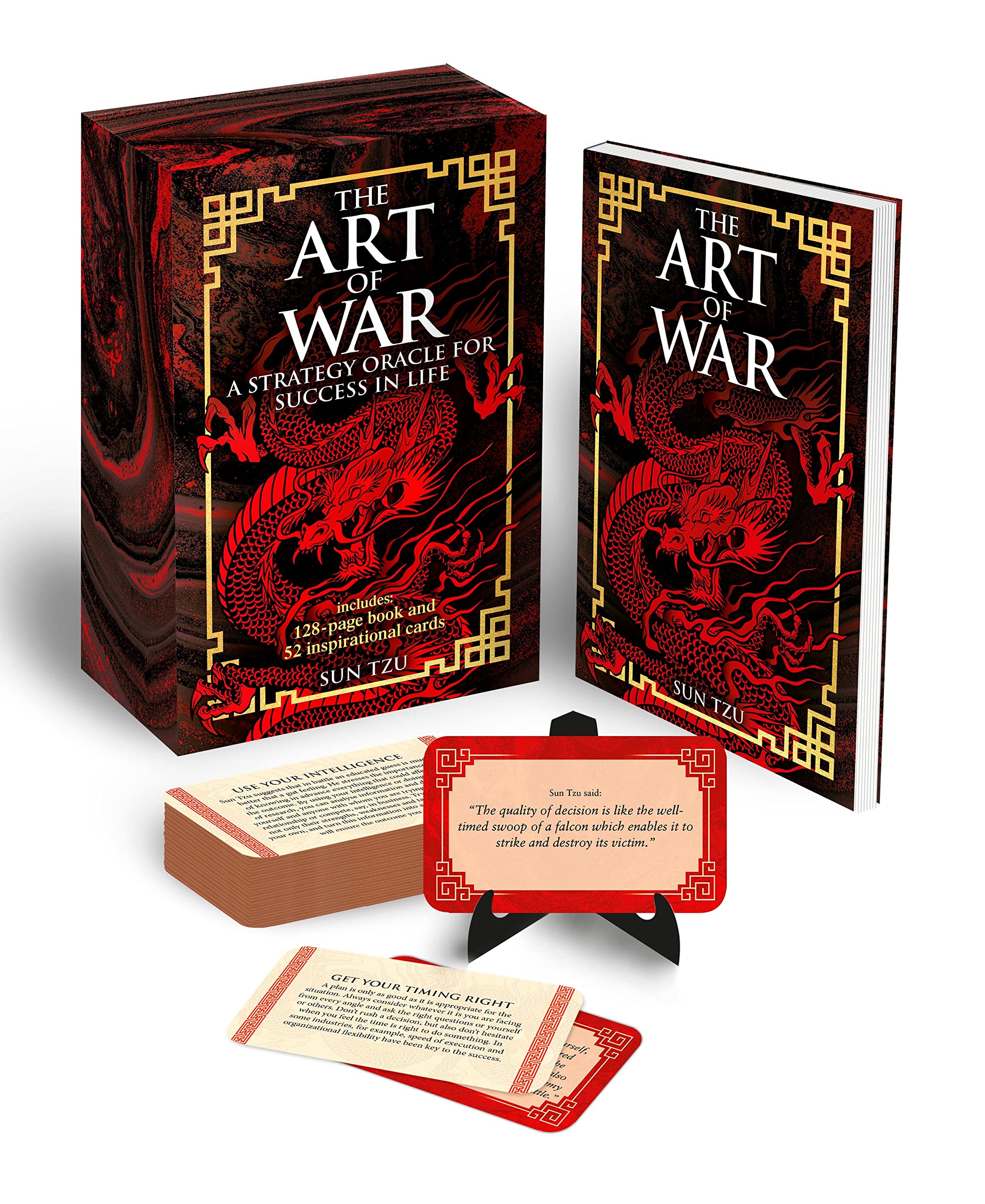 The Art of War Book & Card Deck: A Strategy Oracle for Success in Life: Includes 128-page Book and 52 Inspirational Cards (Arcturus Oracle Kits) Philosophy