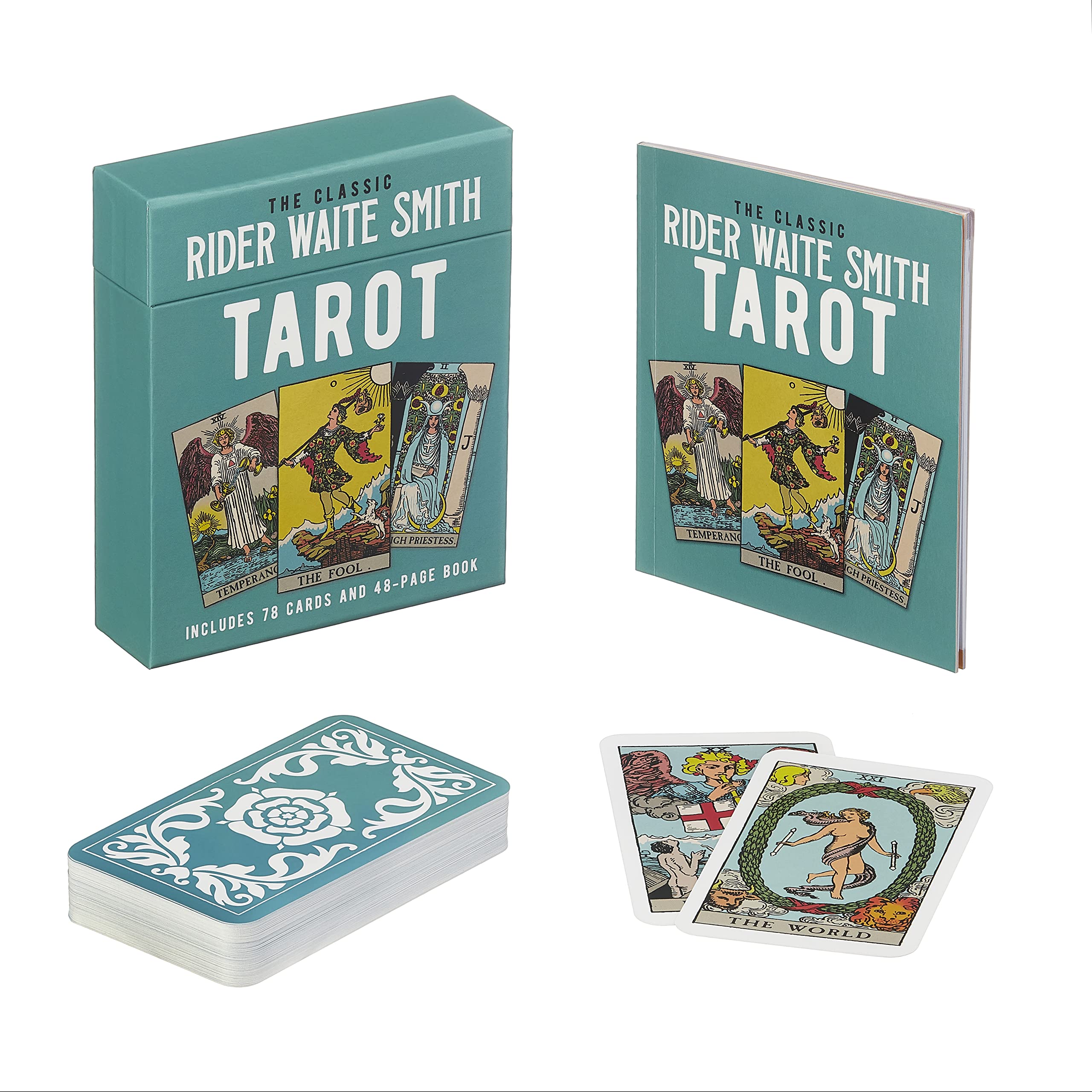 The Classic Rider Waite Smith Tarot: Includes 78 Cards and 48-Page Book Religion & Esotericism