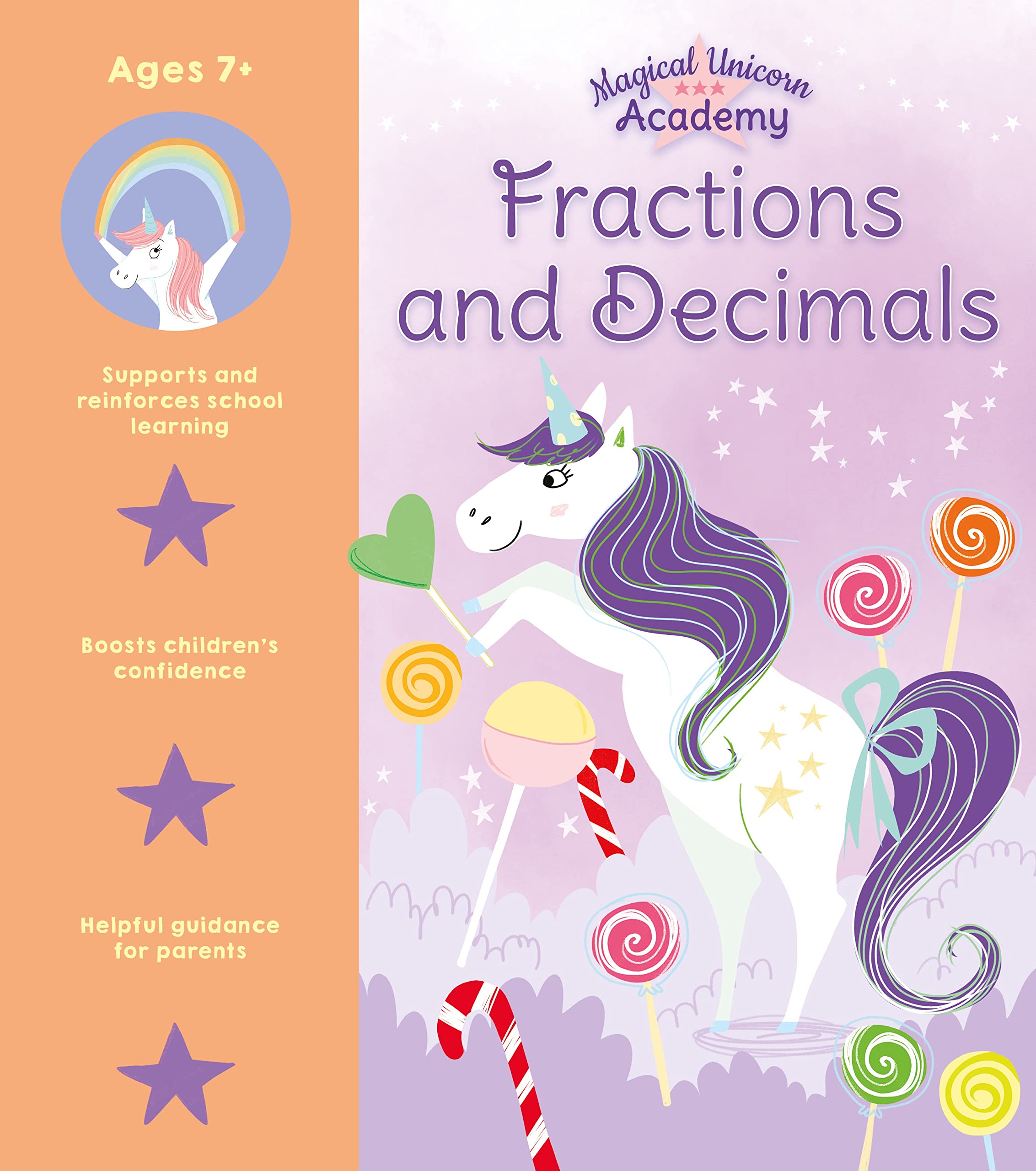 Magical Unicorn Academy: Fractions and Decimals Mathematics