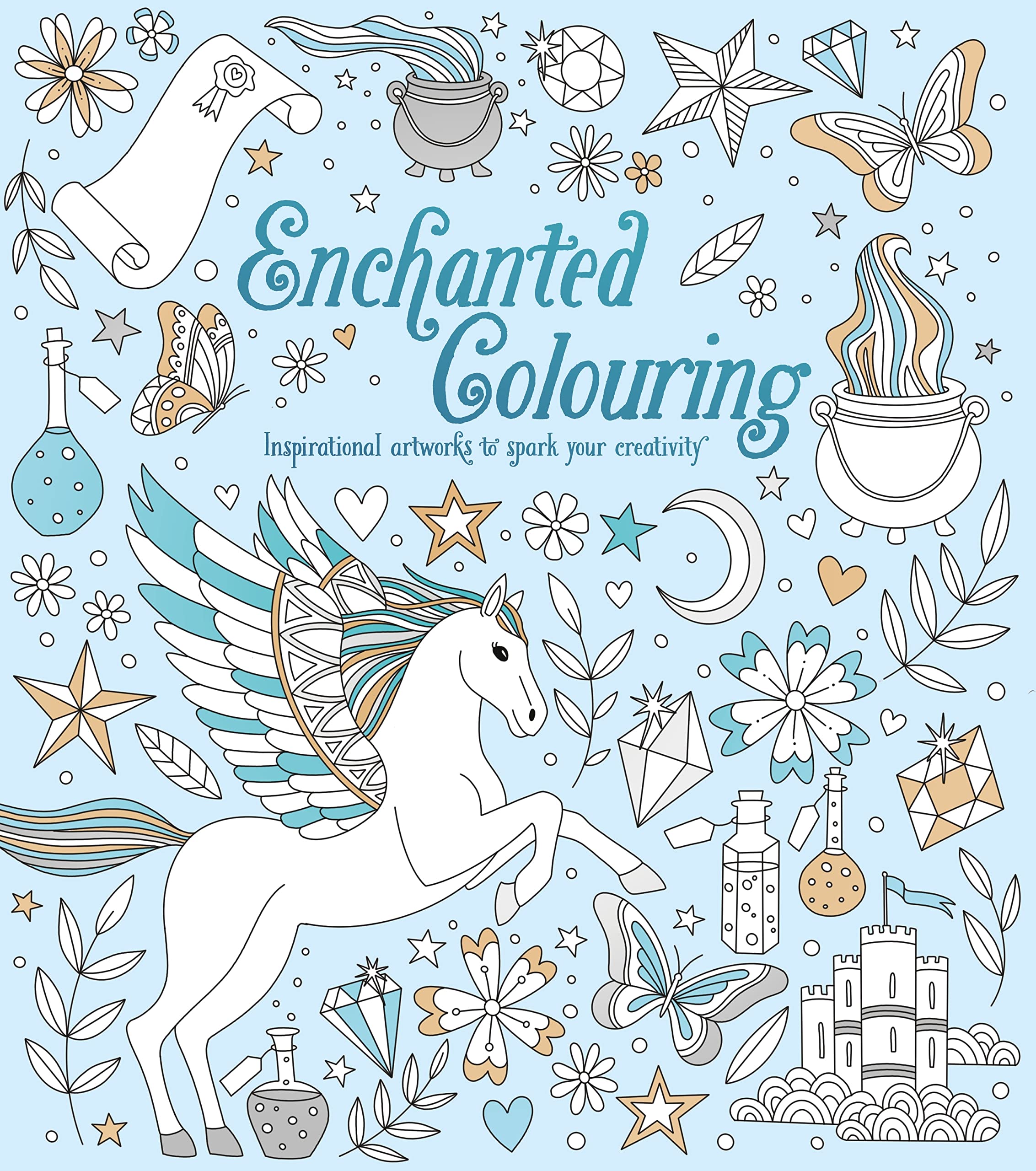 Enchanted Colouring: Inspirational Artworks to Spark Your Creativity Tiptoi & Games