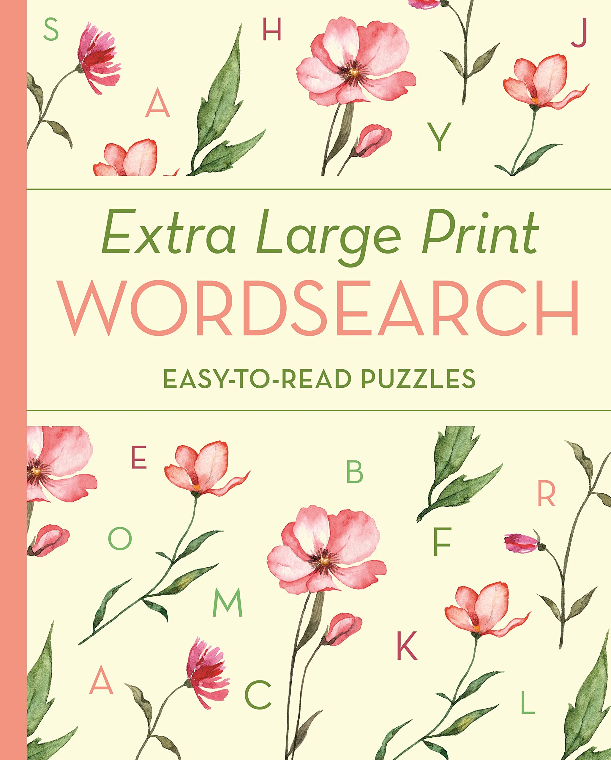 Extra Large Print Wordsearch: Easy-to-Read Puzzles (Elegant Extra Large Print Puzzles) Leisure & Fun