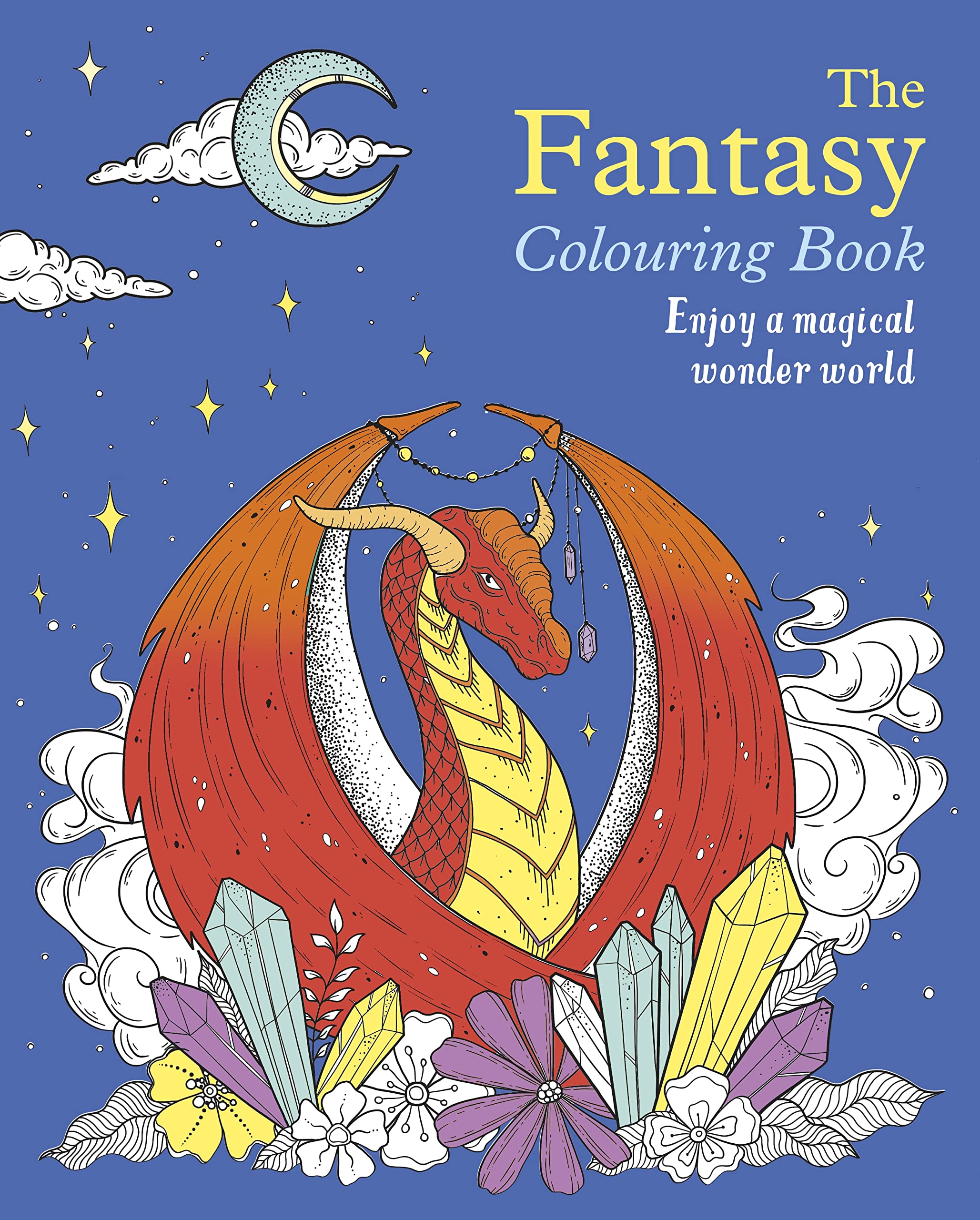 The Fantasy Colouring Book: Enjoy a Magical Wonder World (Arcturus Creative Colouring) Film, Art & Culture