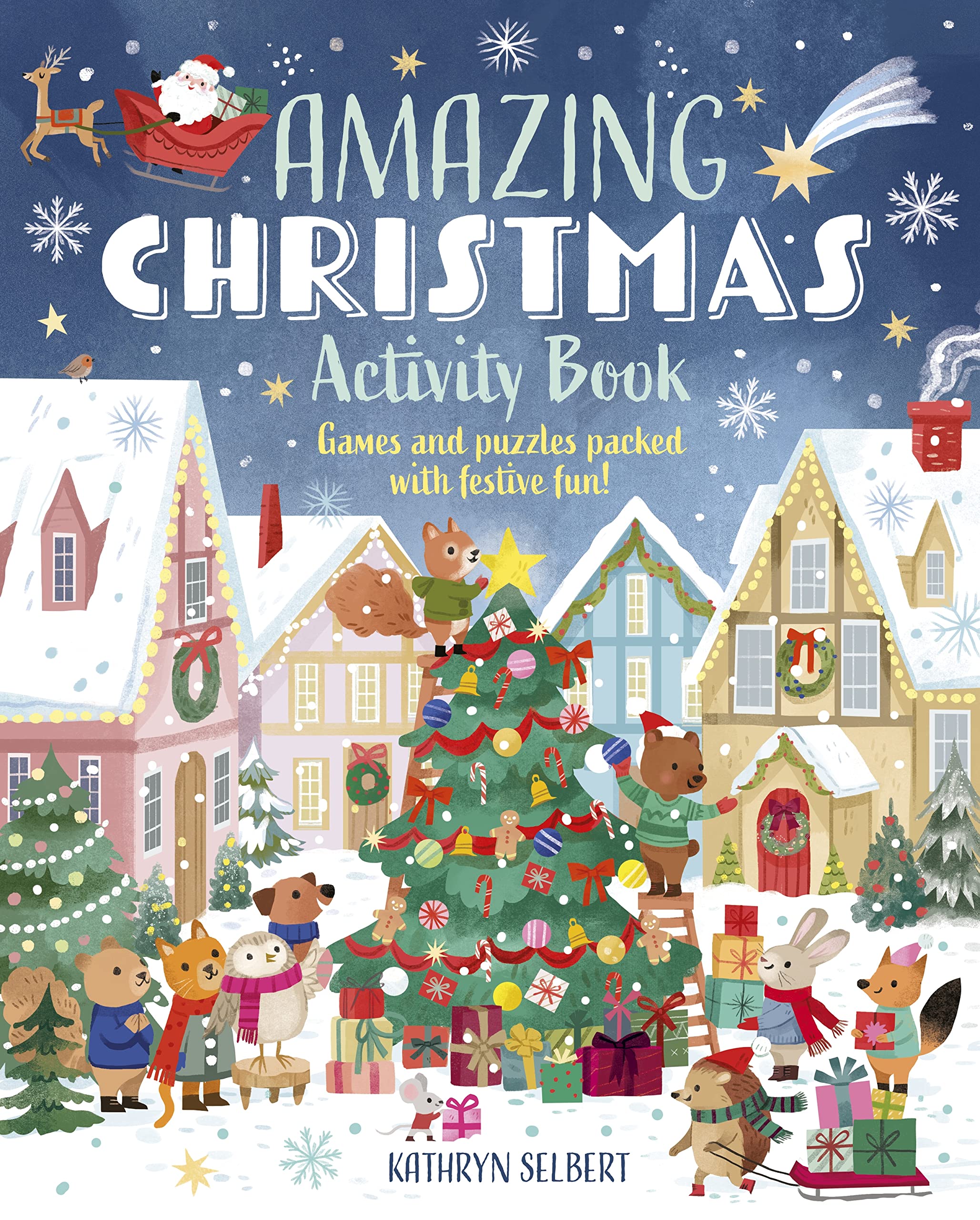 Amazing Christmas Activity Book: Games and Puzzles Packed with Festive Fun! Non-fiction
