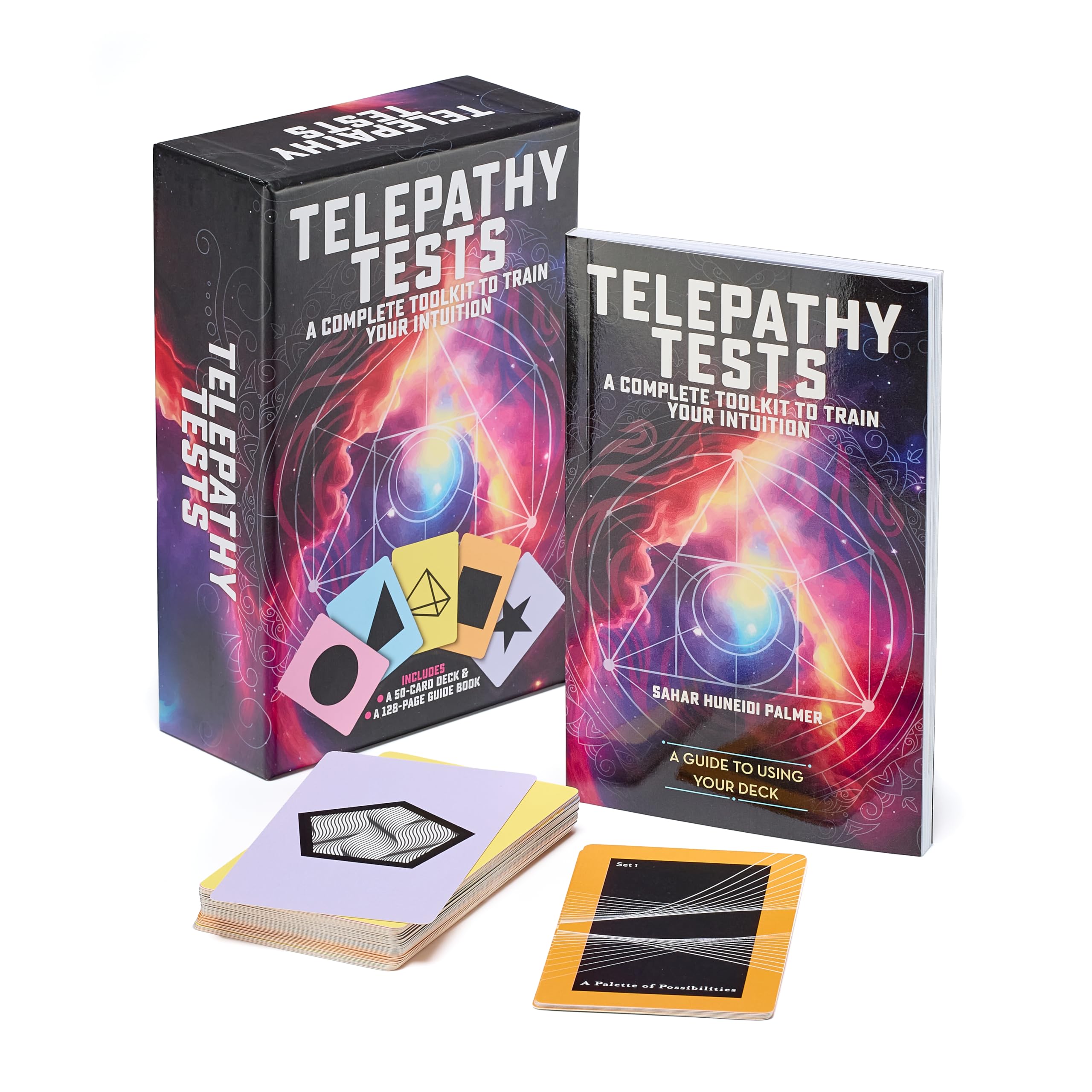 Telepathy Tests Book & Card Deck: A Complete Toolkit to Train Your Intuition (Arcturus Oracle Kits) Religion & Esotericism