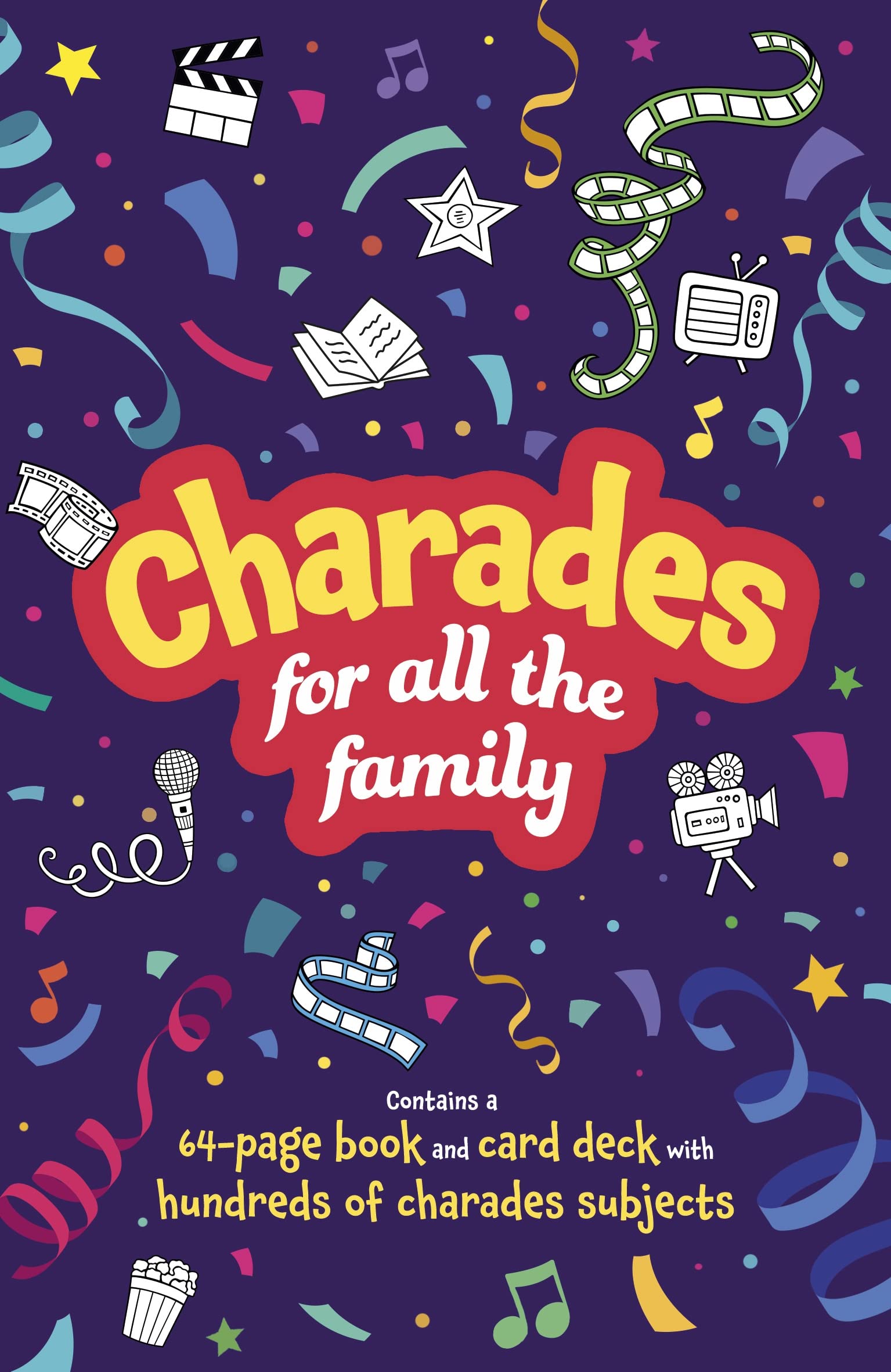 Charades – Fantastic Family Fun: Contains a 64-Page Book and 800 Charades Subjects to Baffle and Entertain (Arcturus Leisure Kits) Books