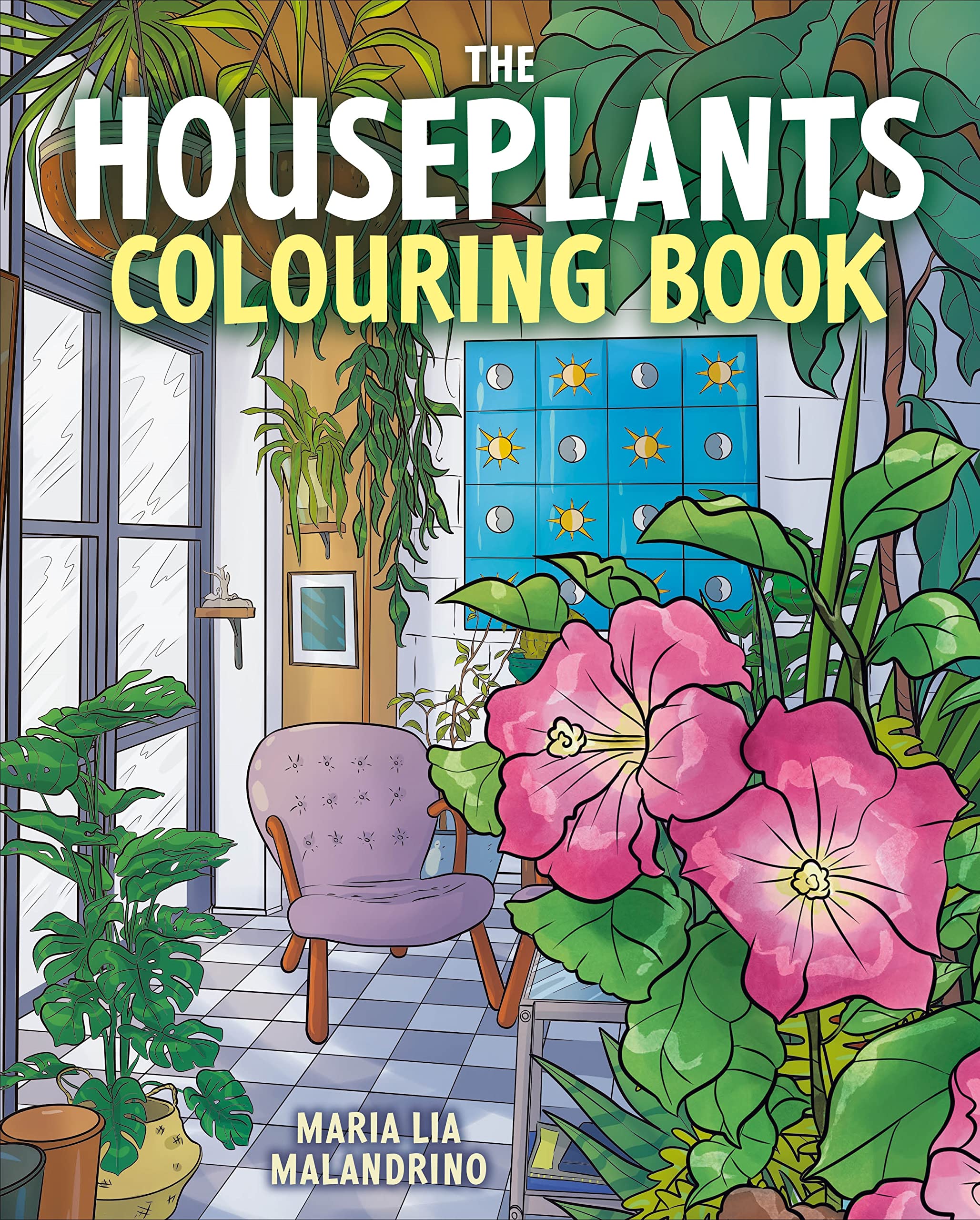 The Houseplants Colouring Book (Arcturus Creative Colouring) Hobbies & Crafts
