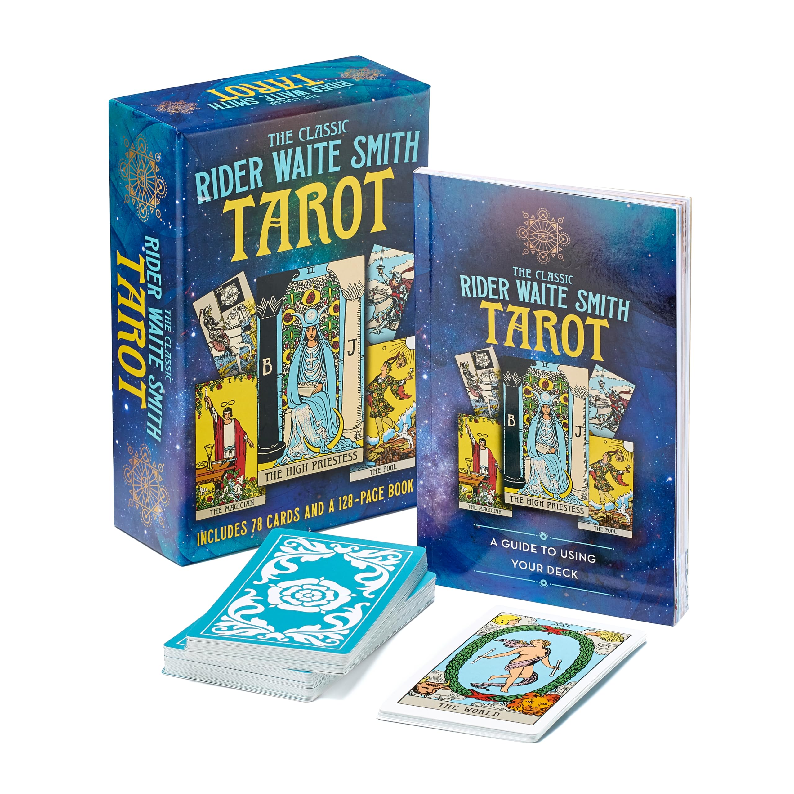 The Classic Rider Waite Smith Tarot Book & Card Deck Religion & Esotericism
