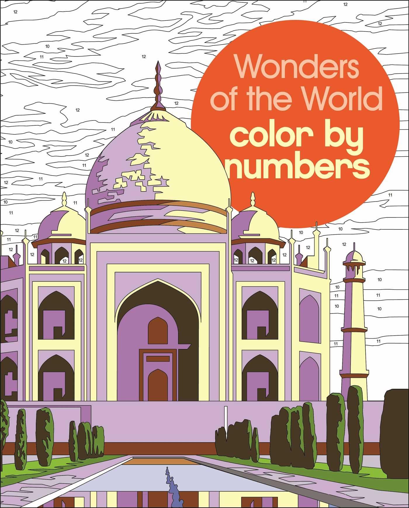 Wonders of the World Color by Numbers Hobbies & Crafts