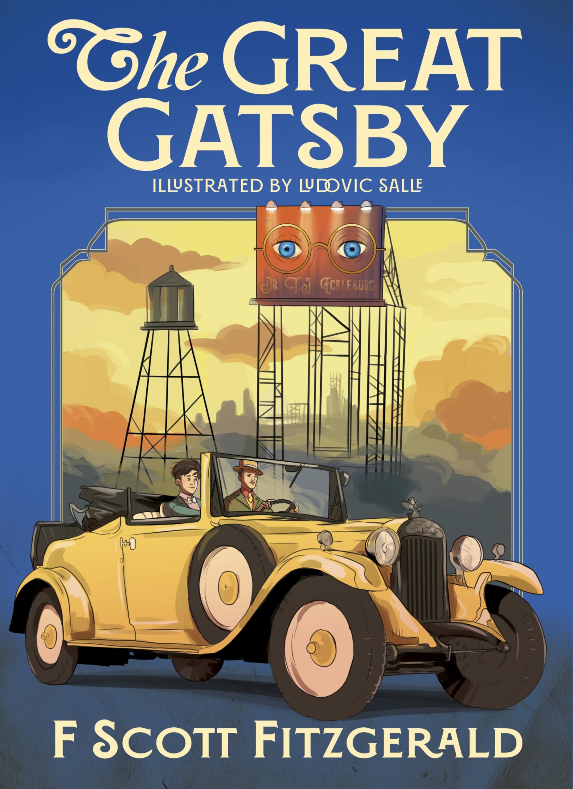 The Great Gatsby: Illustrated by Ludovic Salle (Arcturus Illustrated Classics) Classics