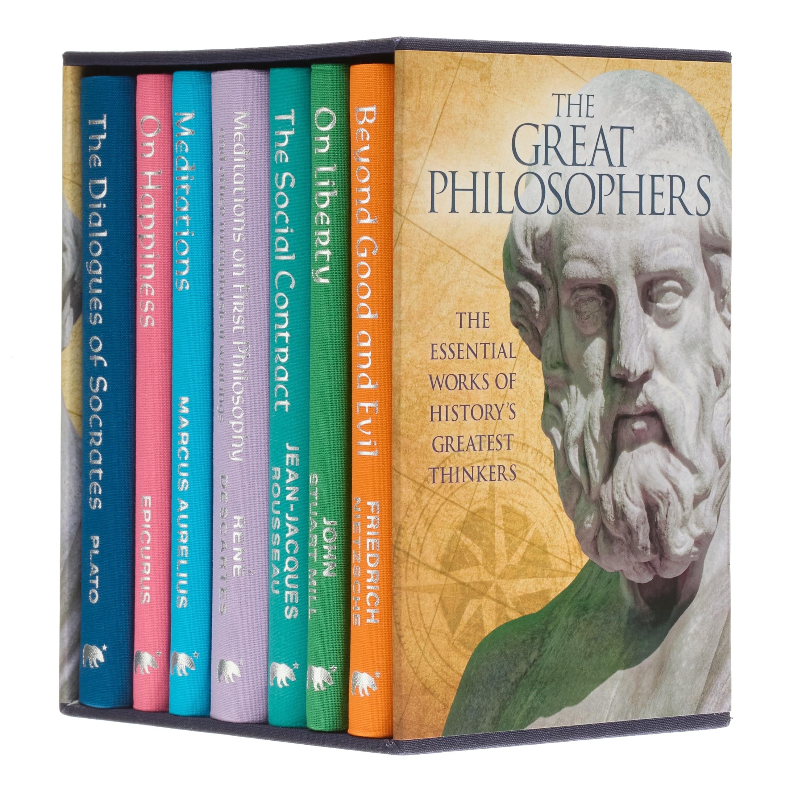 The Great Philosophers Collection: Deluxe 7-Book Hardback Boxed Set (Arcturus Collector's Classics) Philosophy