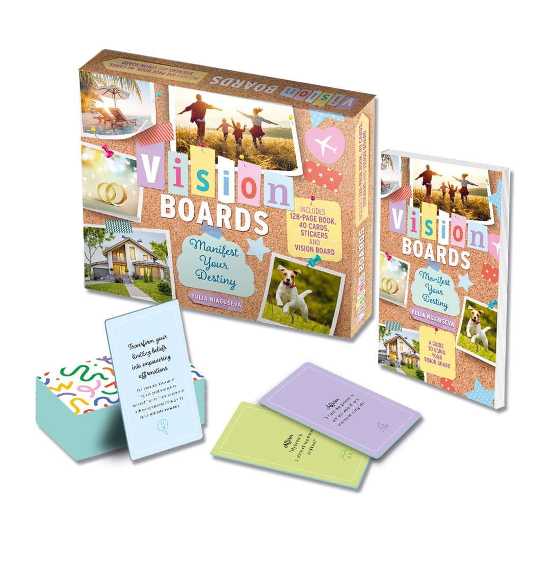 Vision Boards Manifest Your Destiny Kit Business, Finance & Career