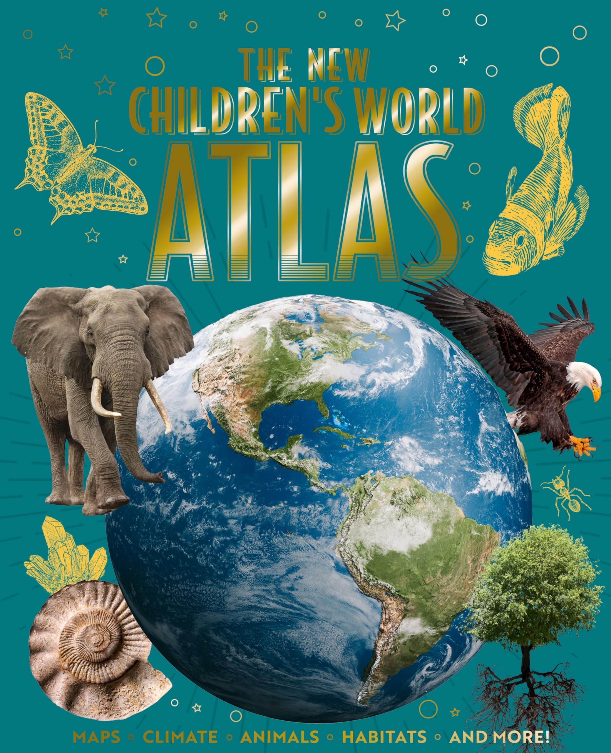 The New Children's World Atlas: Maps, Climate, Animals, Habitats, and More! (Arcturus New Encyclopedias) Non-fiction