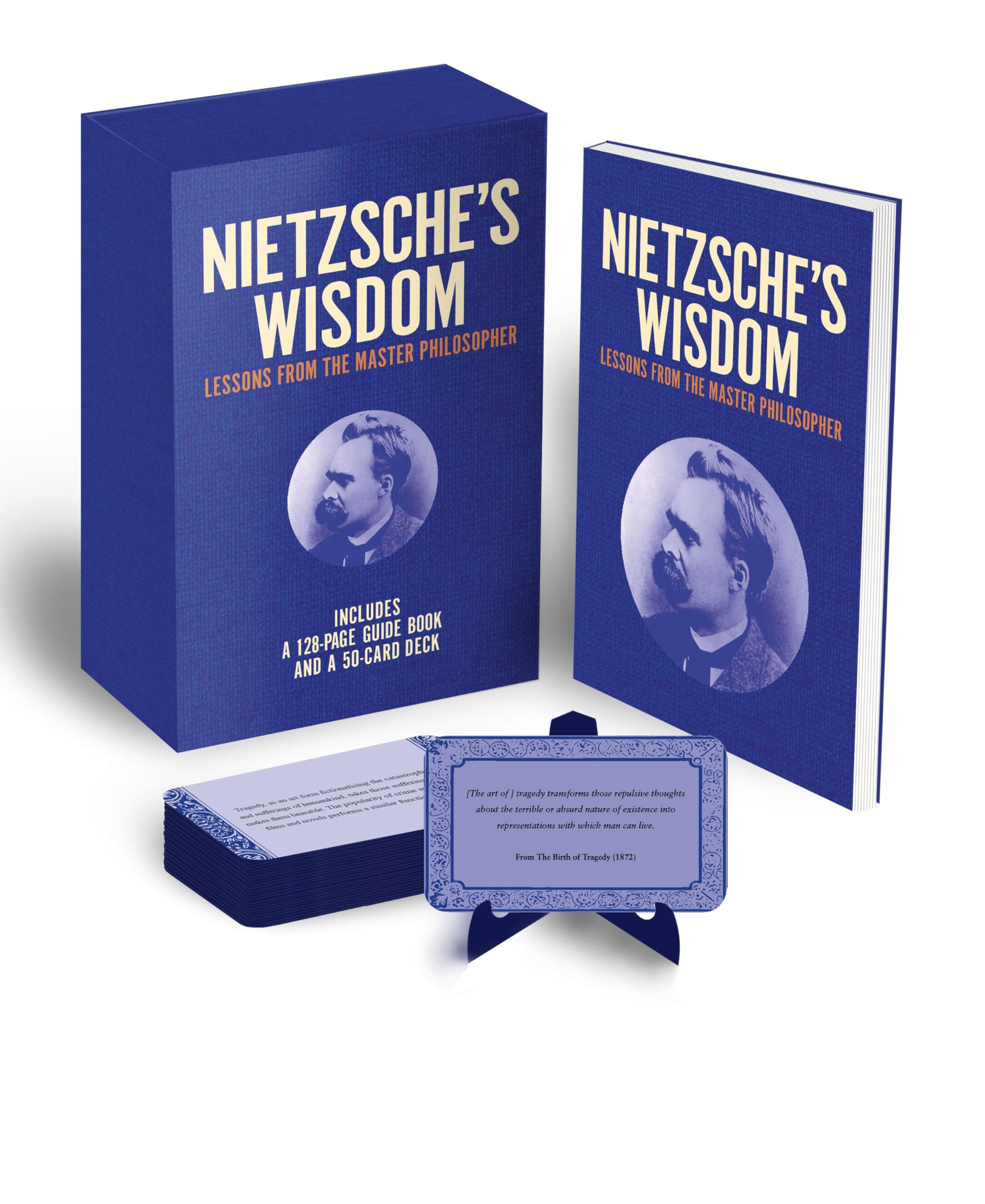 Nietzsche's Wisdom Book & Card Deck: Includes 128-page guide book and a 50-card deck (Arcturus Inspiration Kits) Philosophy