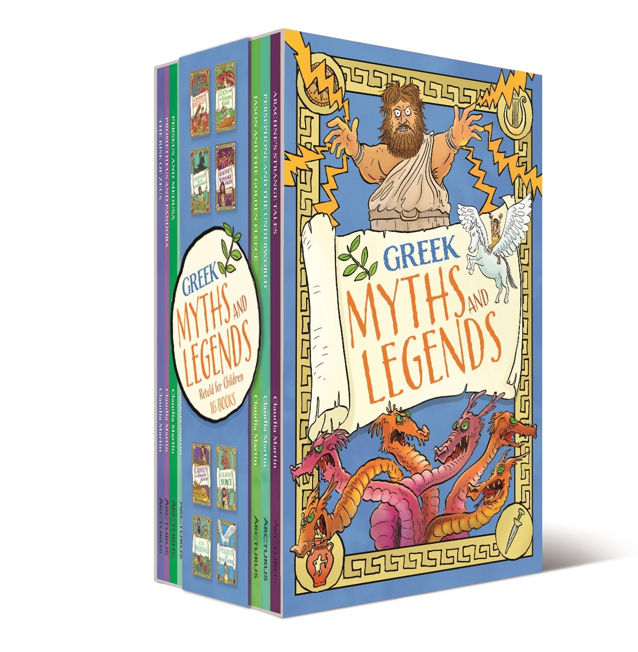 Greek Myths and Legends Retold for Children: 16-book Box Set Fairy Tales & Legends