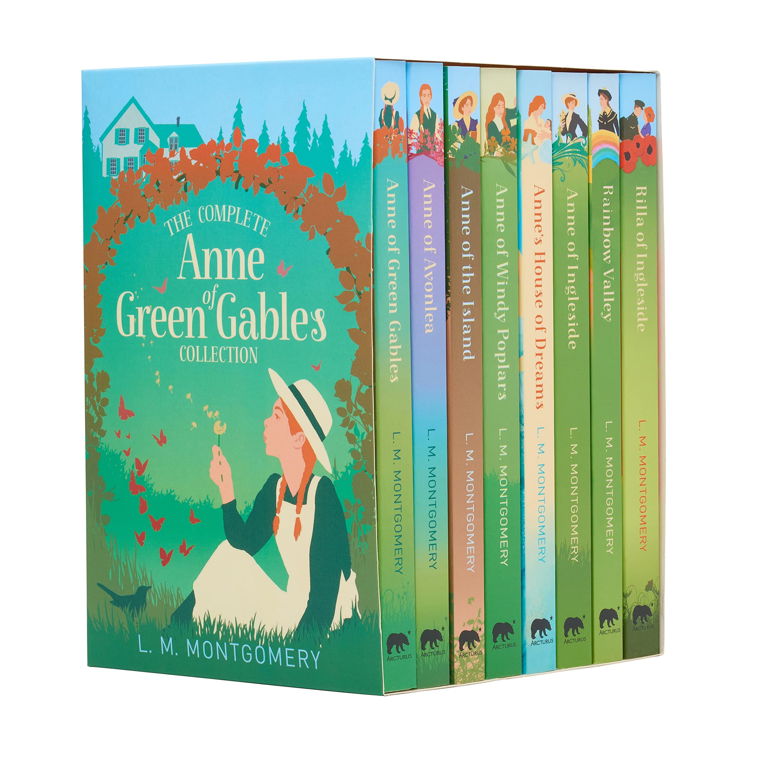 The Complete Anne of Green Gables Collection: 8-Book paperback boxed set (Arcturus Classic Collections) Classics