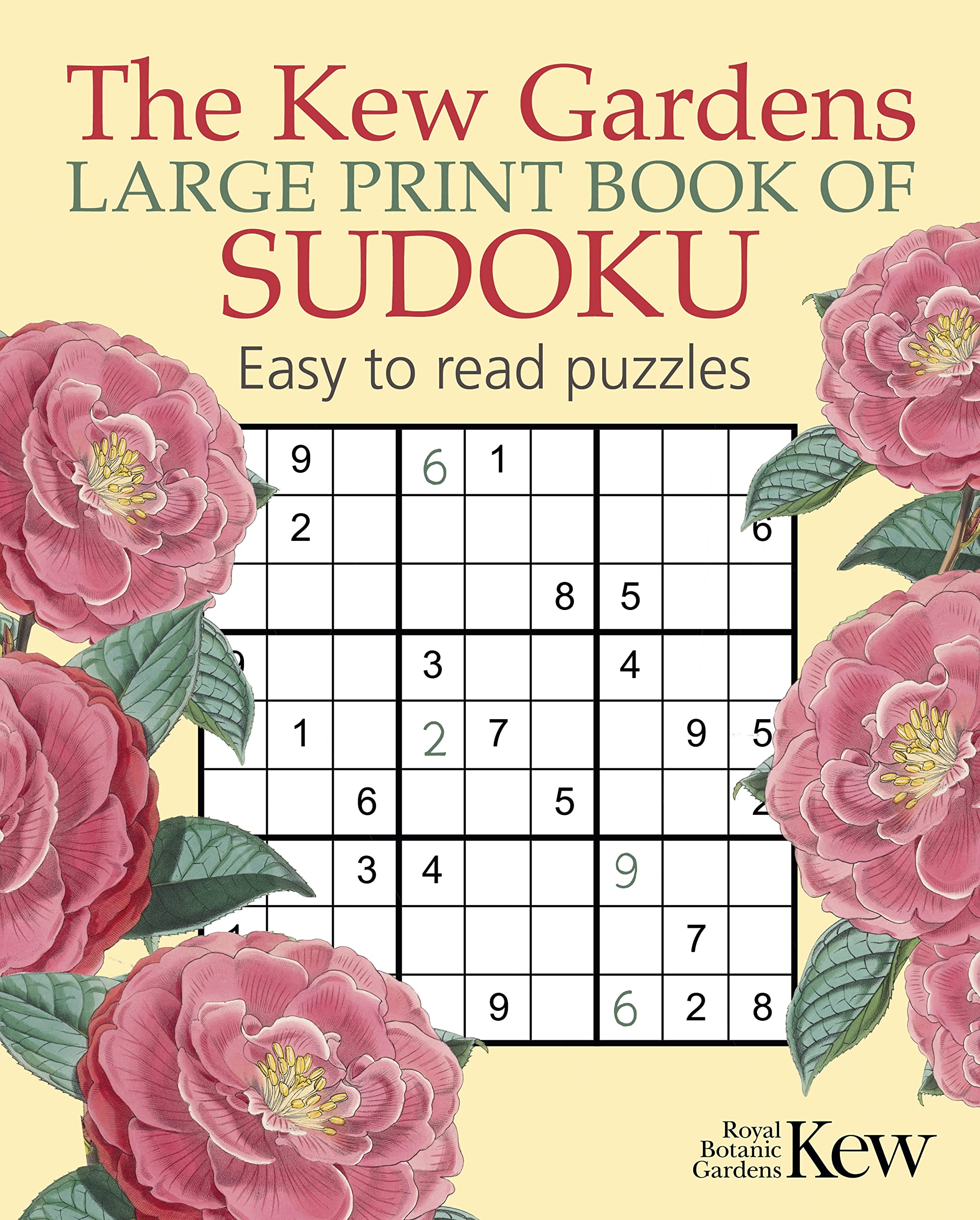 The Kew Gardens Large Print Book of Sudoku Leisure & Fun