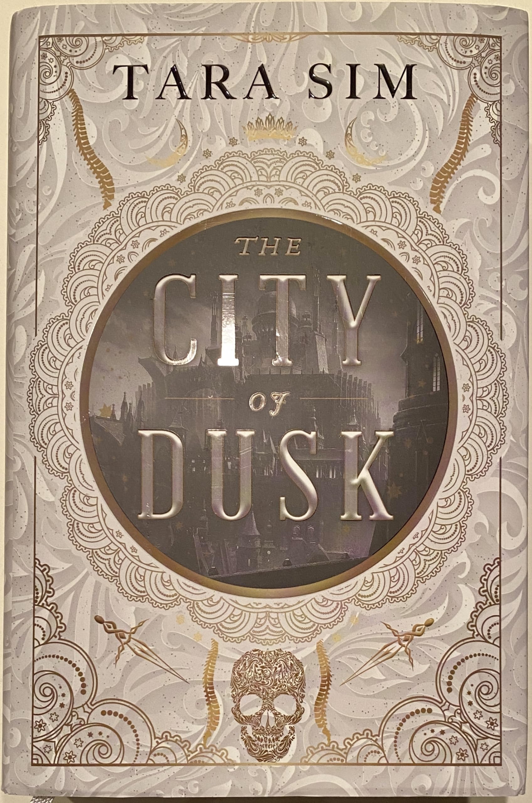 The city of dusk by Tara Sim | Fairyloot edition book
