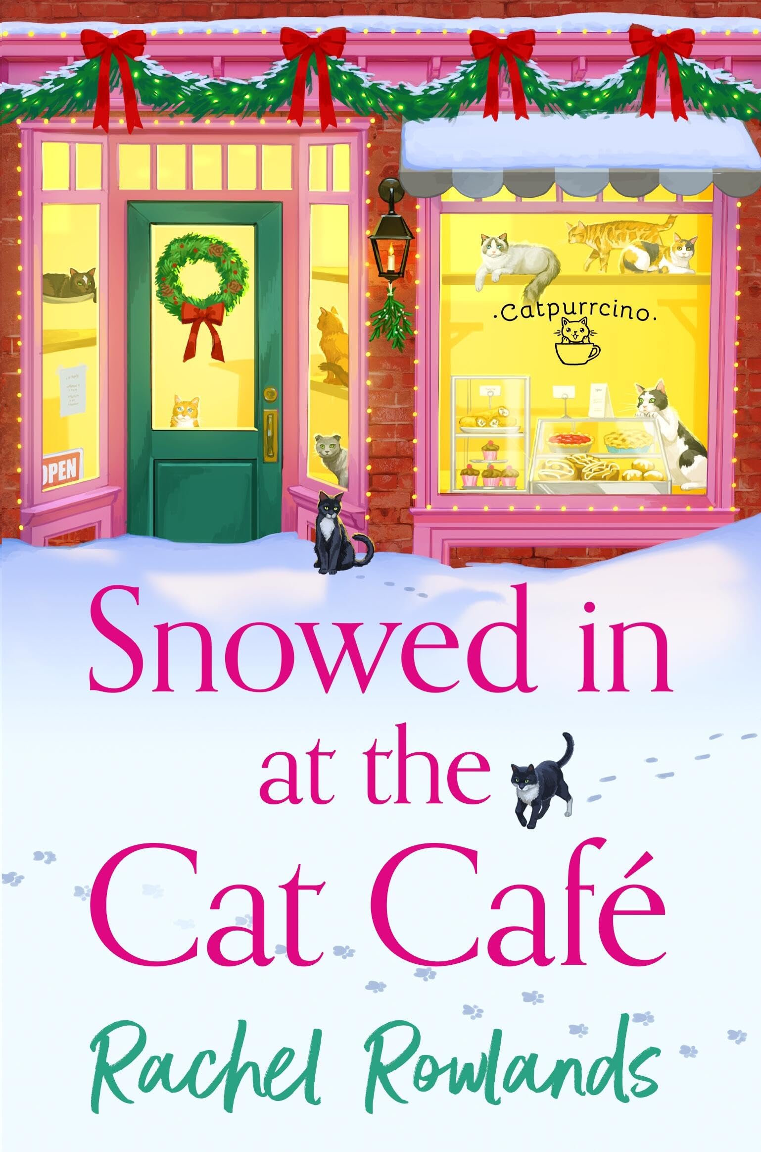 Snowed In at the Cat Cafe Holiday Reading