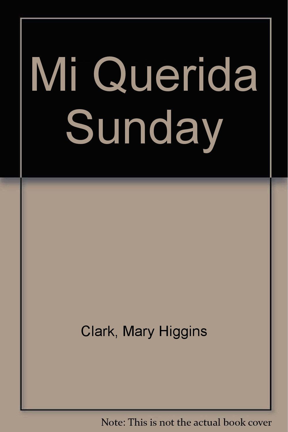 Mi querida Sunday / My Gal Sunday book
