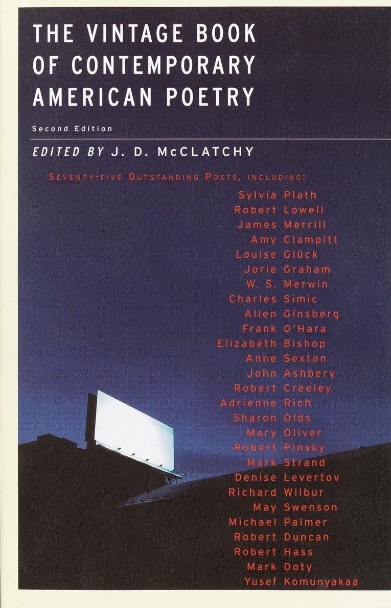 The Vintage Book of Contemporary American Poetry Social Sciences