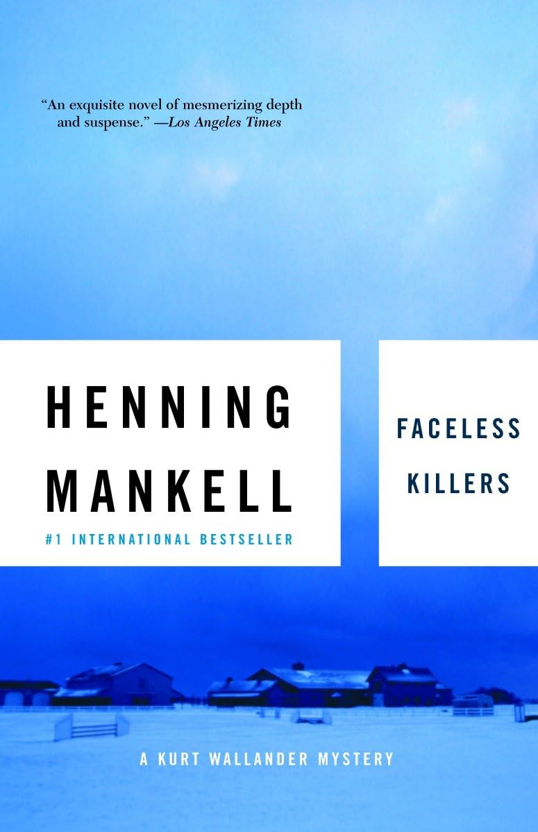 Faceless Killers Contemporary literature Books