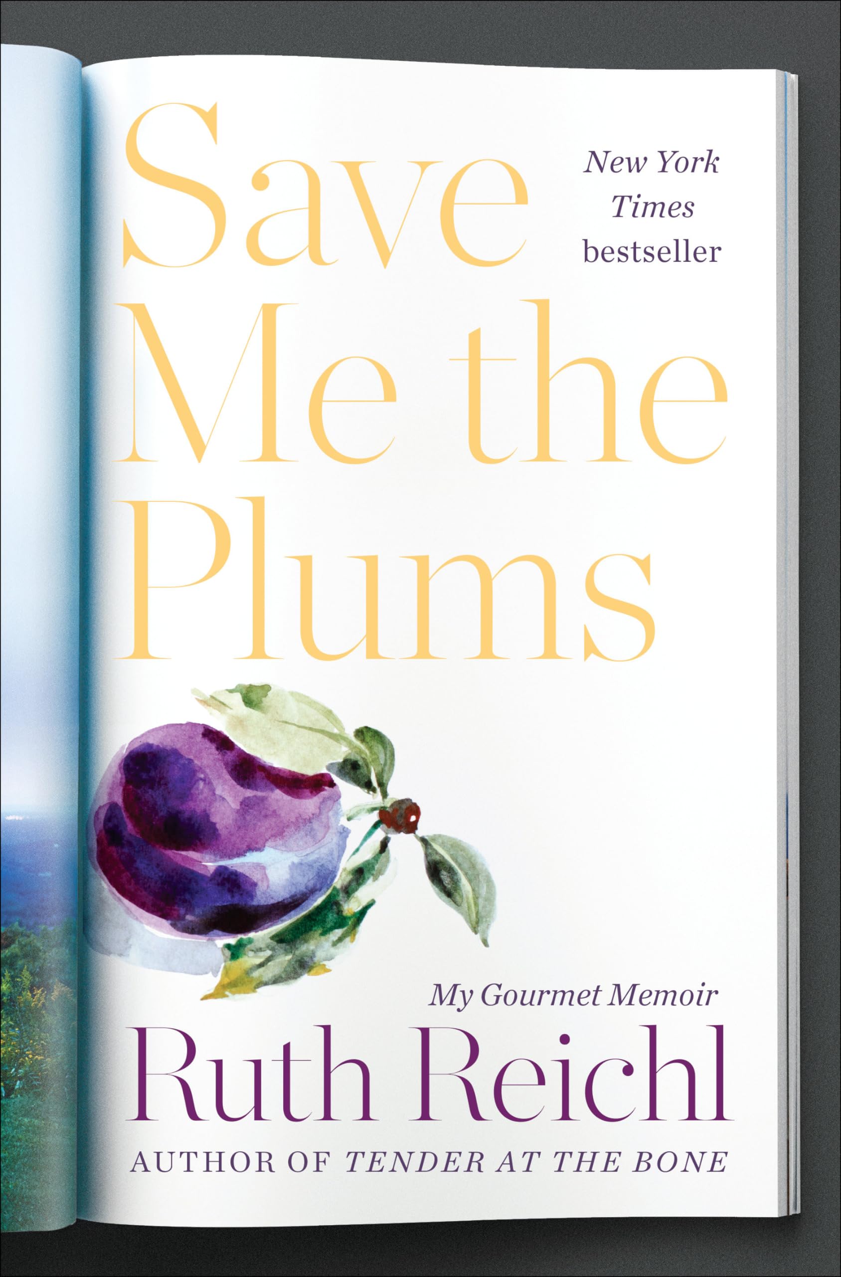 Save Me the Plums: My Gourmet Memoir book