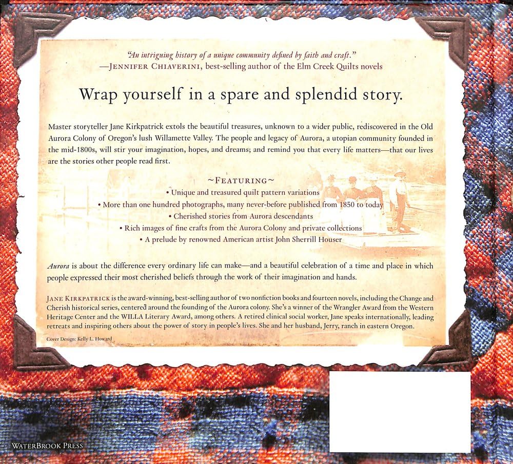 Aurora: An American Experience in Quilt, Community, and Craft book