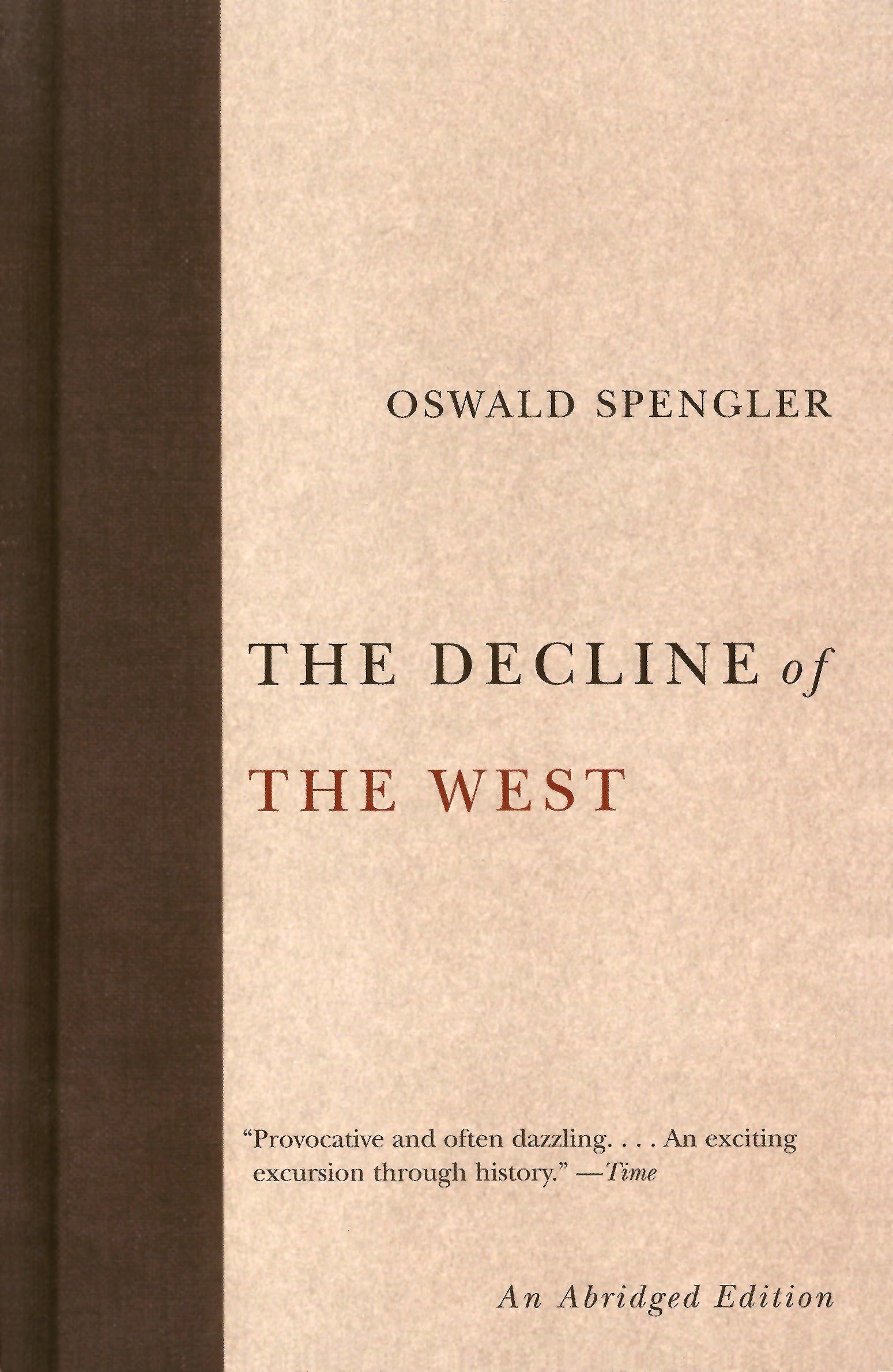The Decline of the West (Vintage) Philosophy