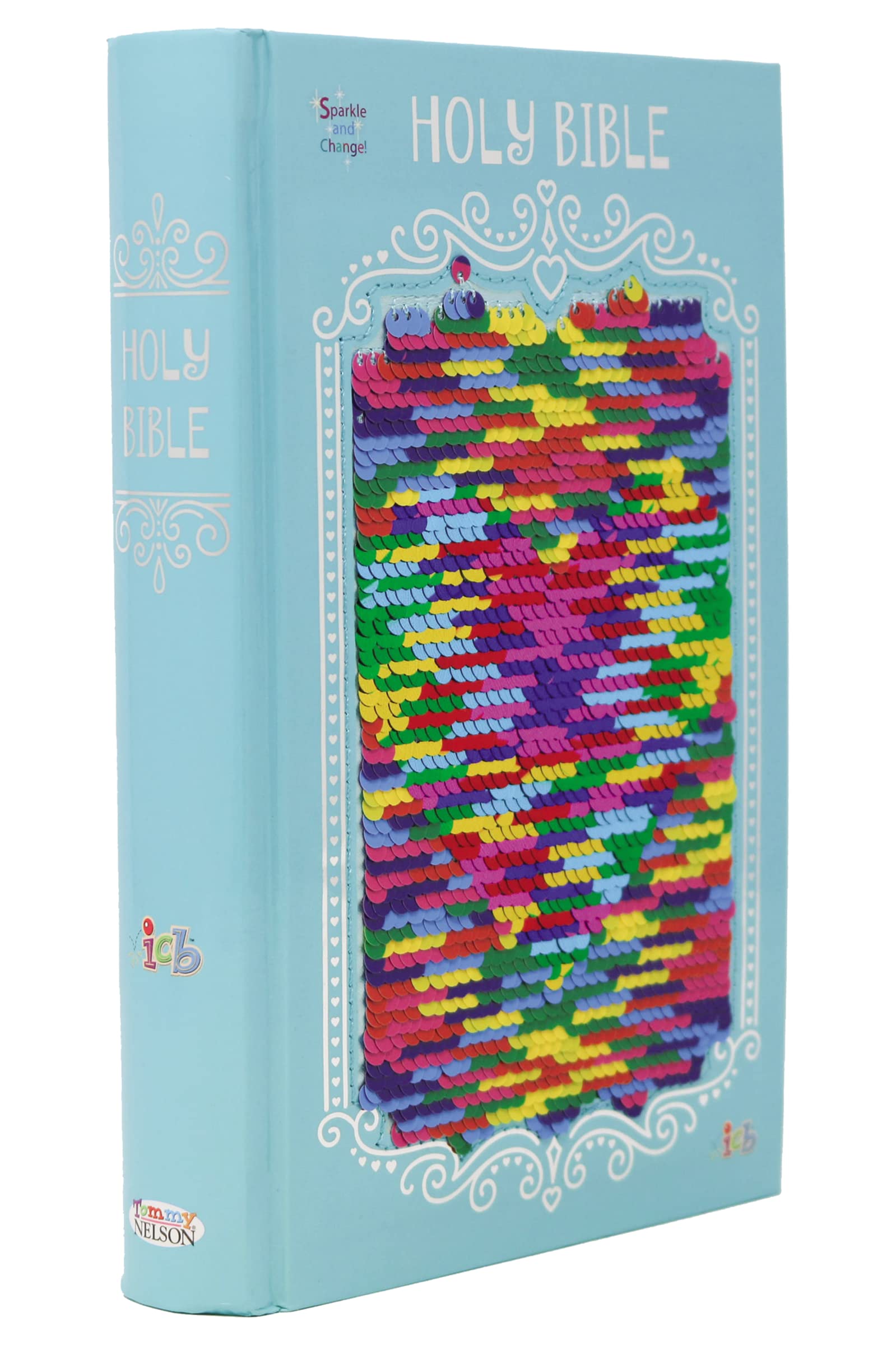 ICB, Sequin Sparkle and Change Bible, Hardcover: International Children's Bible Film, Art & Culture