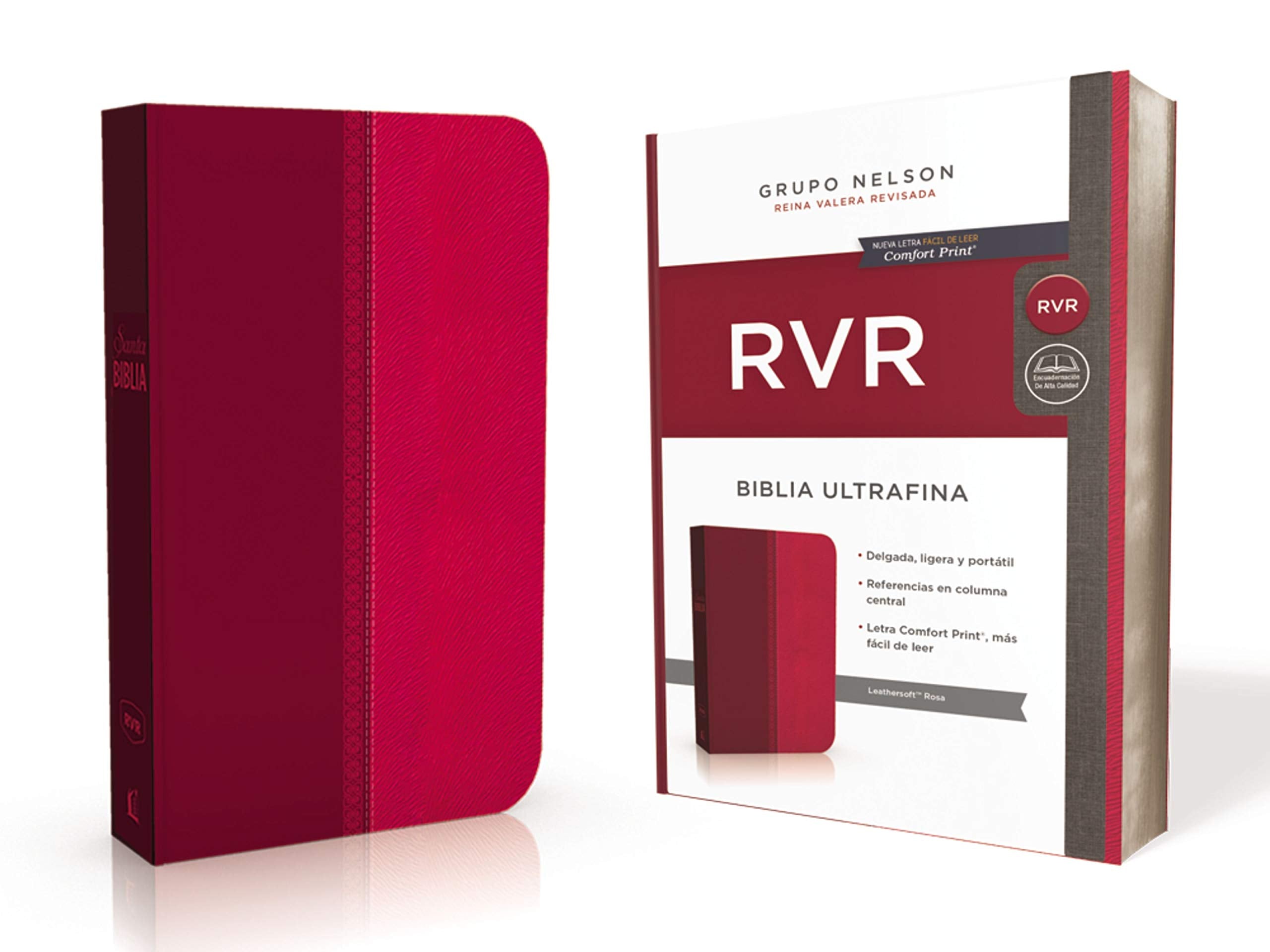 Santa Biblia Reina Valera Revisada (RVR) Ultrafina, Rosa Film, Art & Culture