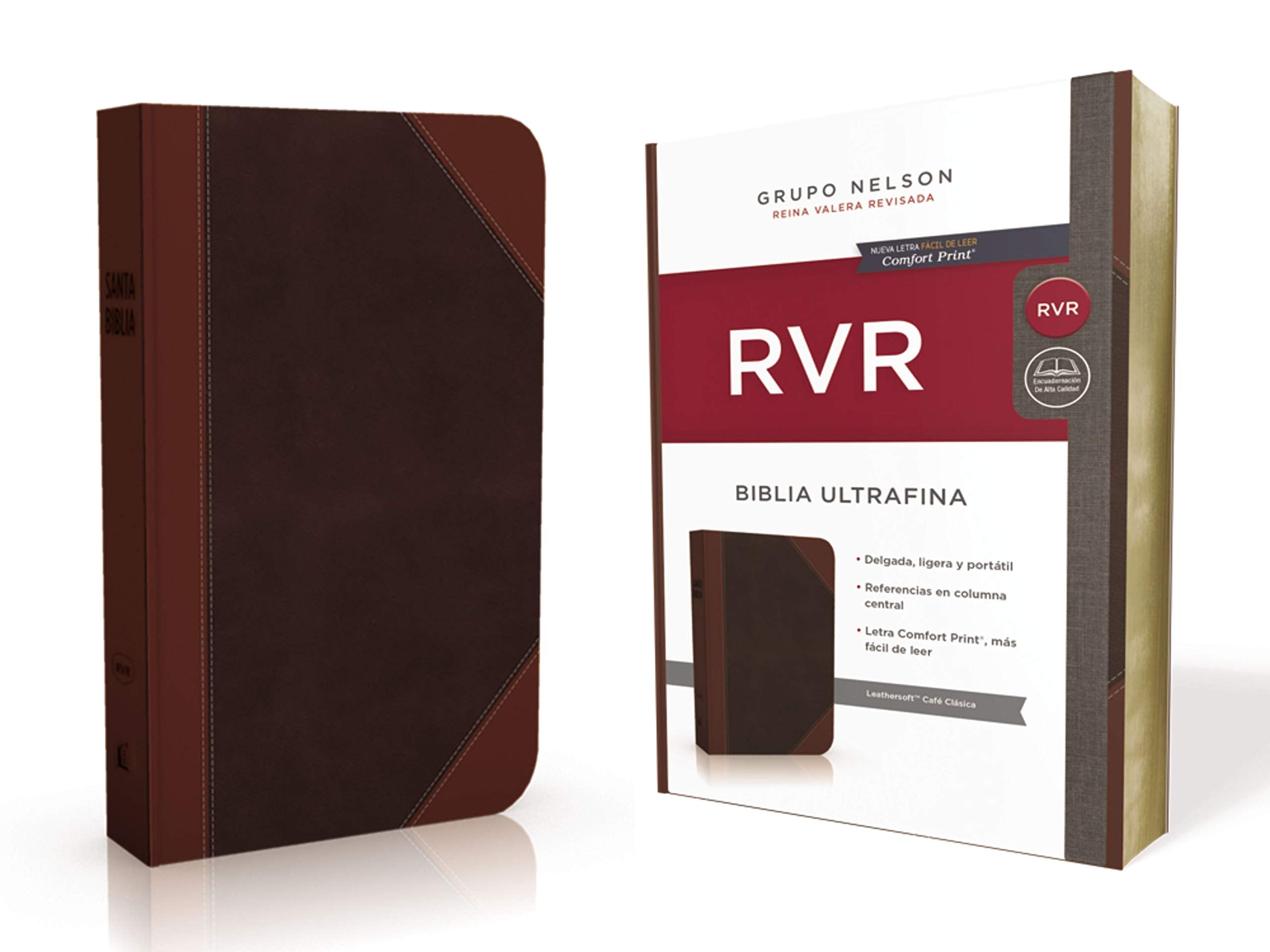Santa Biblia Reina Valera Revisada (RVR) Ultrafina, Café Clásica Film, Art & Culture