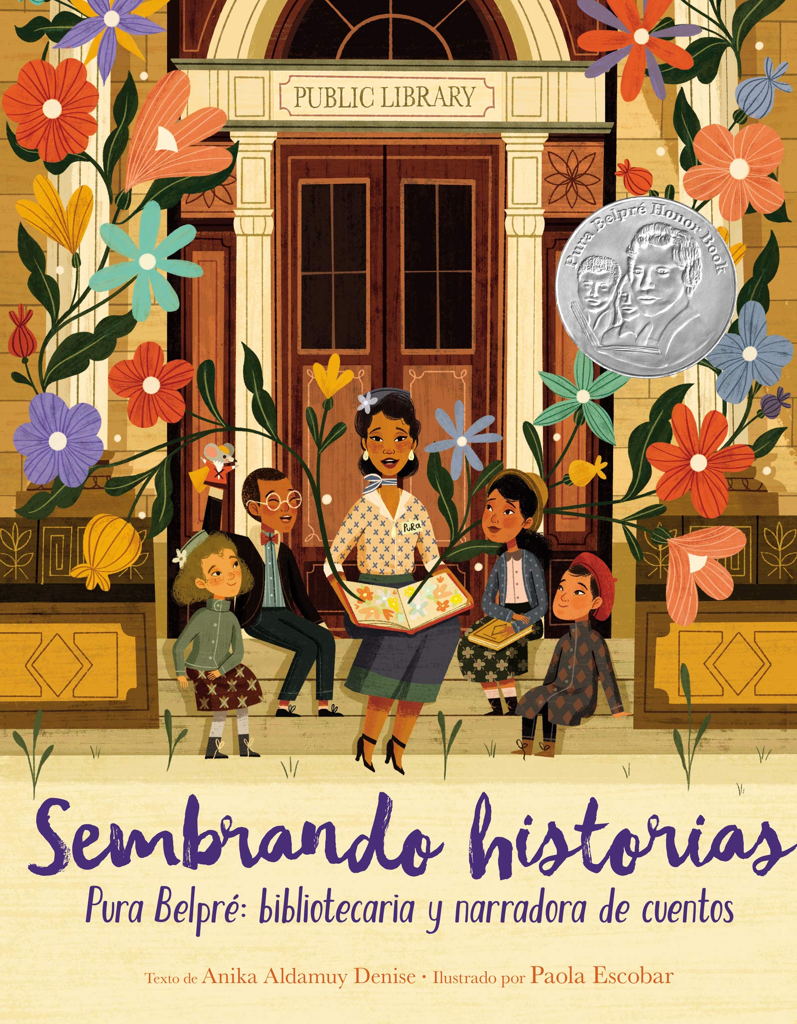 Sembrando historias: Pura Belpré: bibliotecaria y narradora de cuentos: Planting Stories: The Life of Librarian and Storyteller Pura Belpre (Spanish edition) Non-fiction