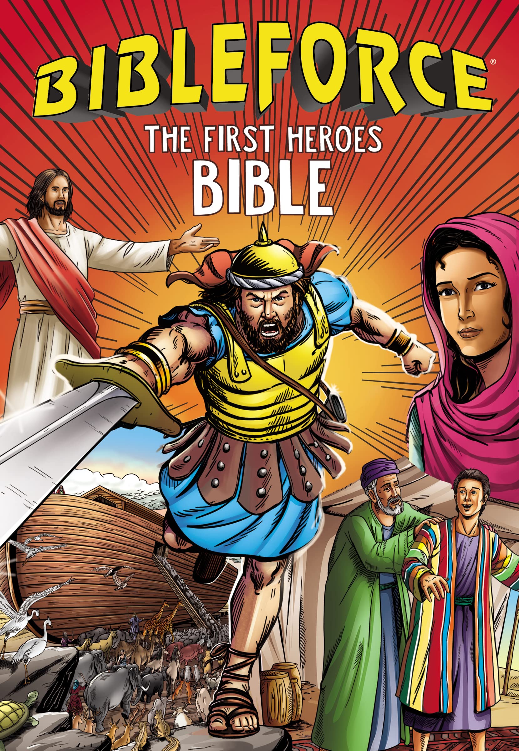BibleForce, Flexcover: The First Heroes Bible Non-fiction