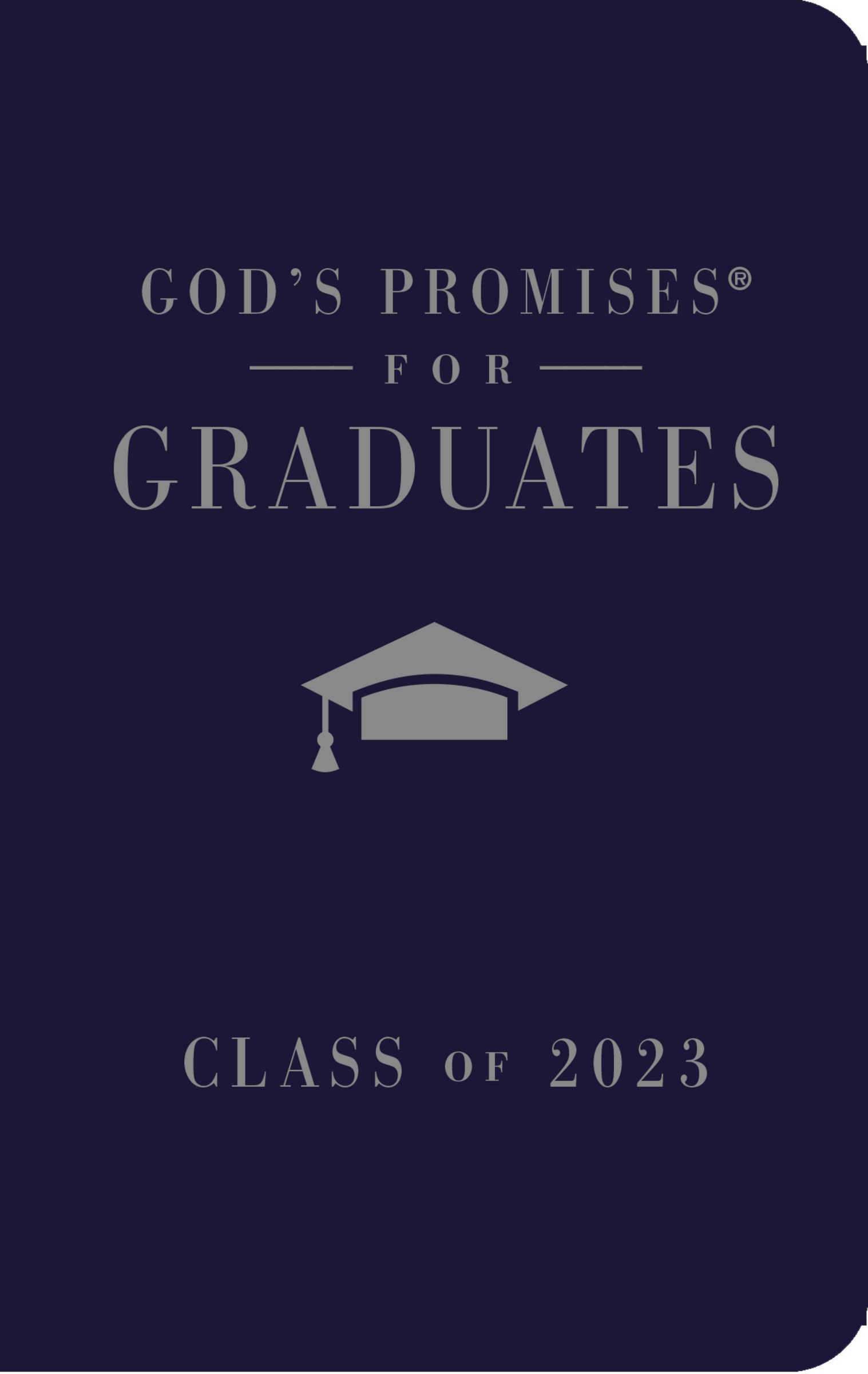 God's Promises for Graduates: Class of 2023 - Navy NKJV Reference Books