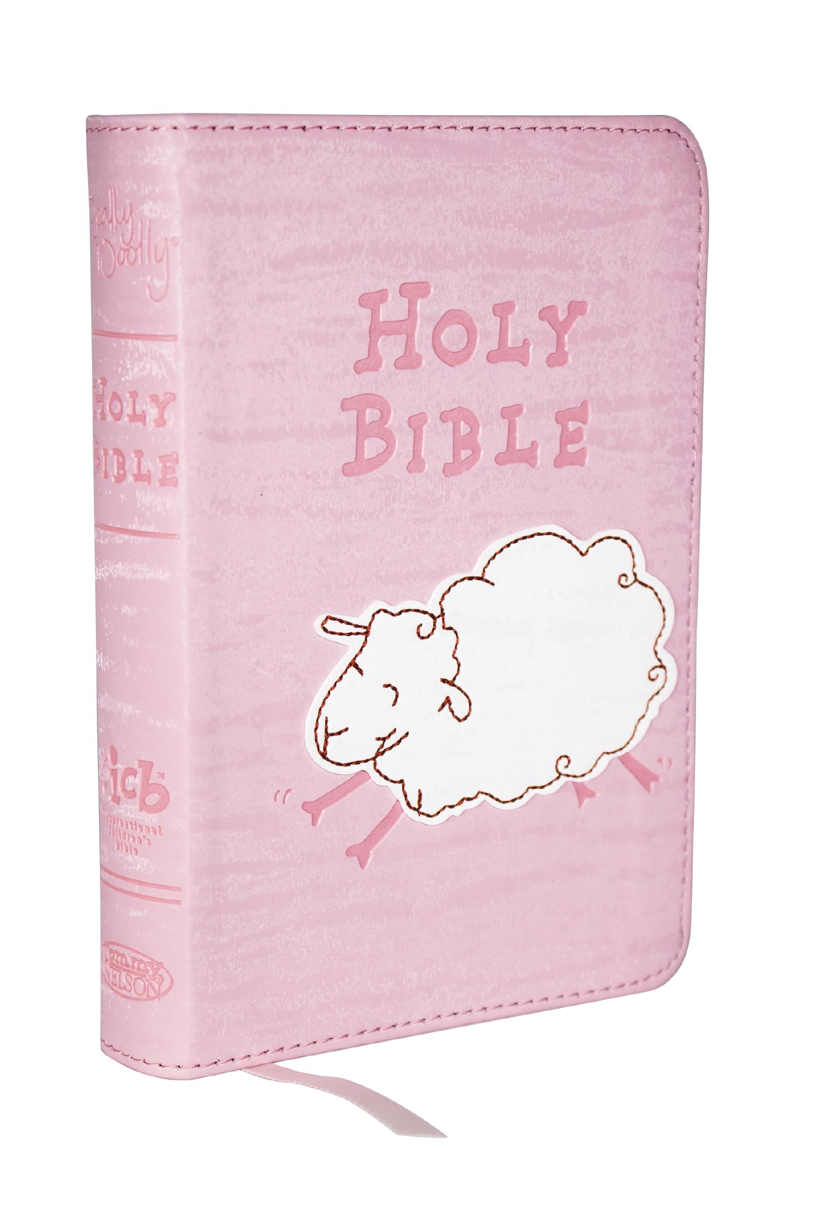 ICB, Really Woolly Holy Bible, Leathersoft, Pink: Children's Edition - Pink book