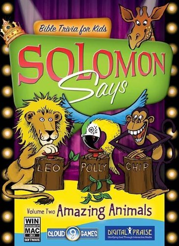 Solomon Says Bible Trivia for Kids: Amazing Animals, Learn About Animals of the Bible Novels & Short Stories