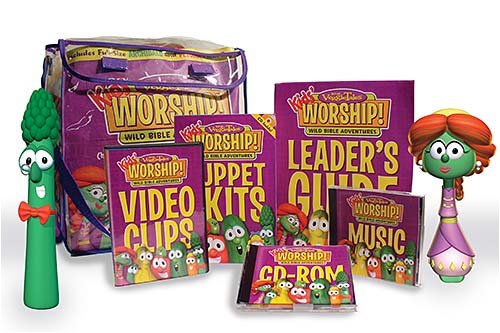Veggietales Kids' Worship! Unit 2: Wild Bible Adventures: Children's Church or Large-Group Programming Religion & Esotericism