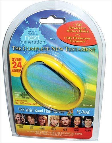Word of Promise Next Generation New Testament: Dramatized Audio Bible on Usb Bracelet Reference Books