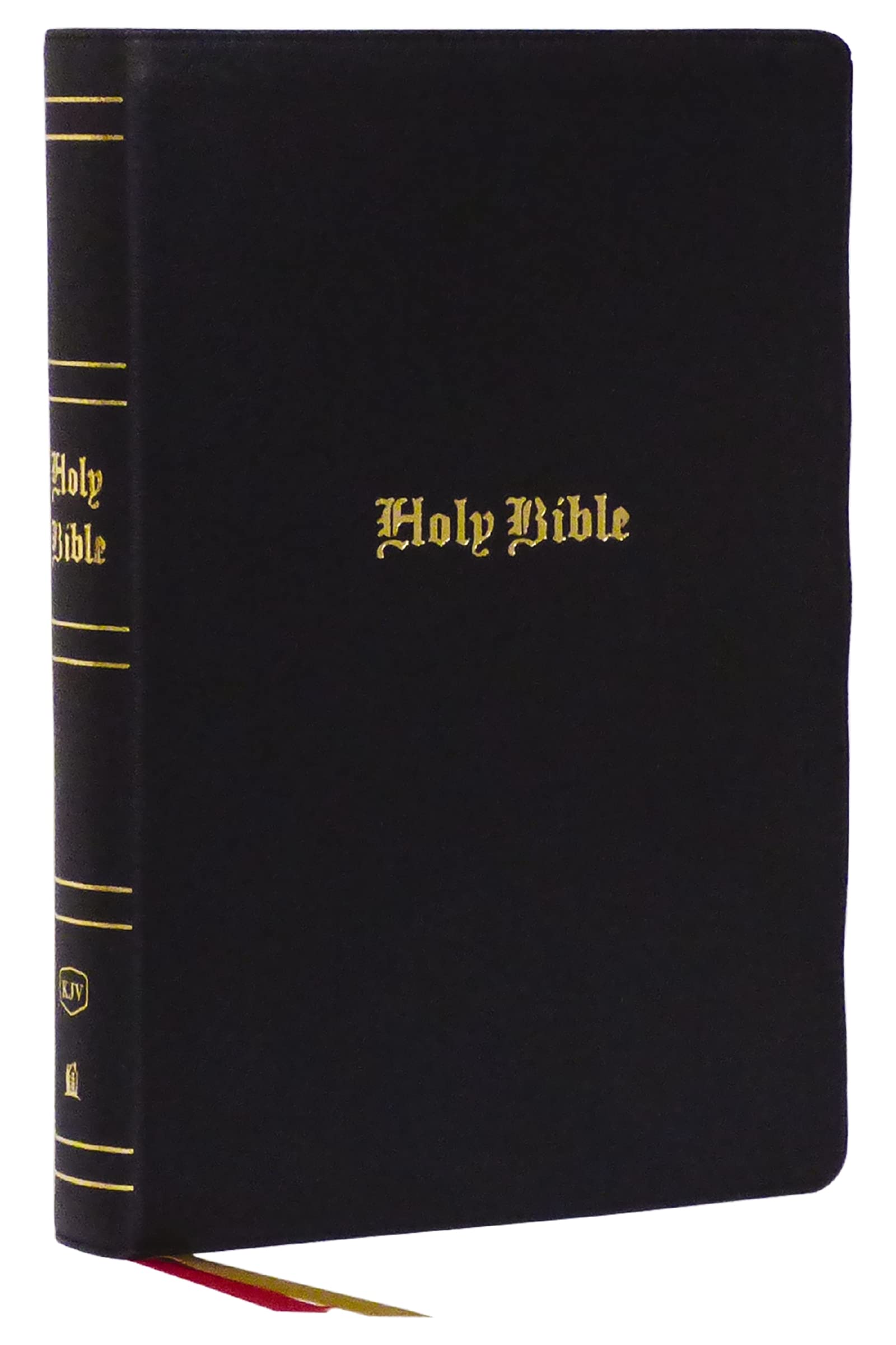 KJV Holy Bible: Super Giant Print with 43,000 Cross References, Black Genuine Leather, Red Letter, Comfort Print: King James Version Social Sciences