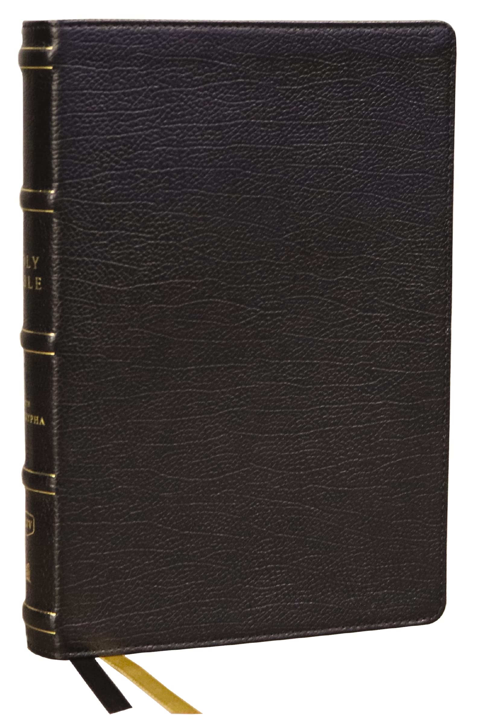 KJV Holy Bible with Apocrypha and 73,000 Center-Column Cross References, Black Genuine Leather, Red Letter, Comfort Print (Thumb Indexed): King James Version Poetry