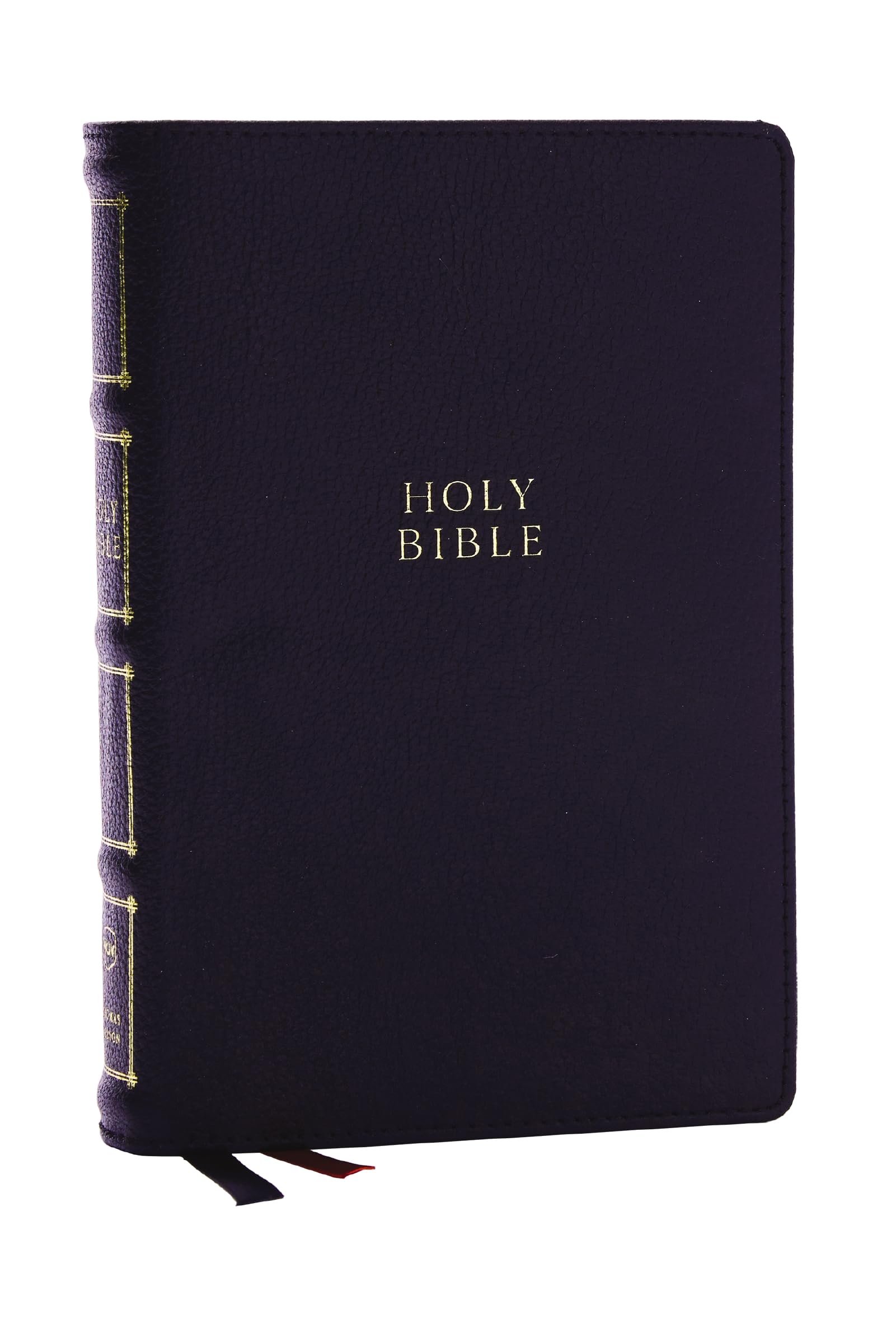NKJV, Compact Center-Column Reference Bible, Black Genuine Leather, Red Letter, Comfort Print: Nkjv, Compact Center-column Reference Bible, Genuine Leather, Black, Red Letter, Comfort Print Religion & Esotericism