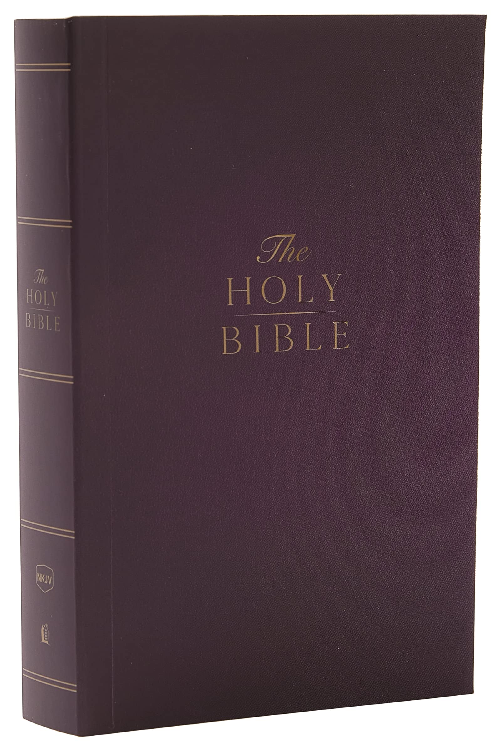 NKJV Compact Paragraph-Style Bible w/ 43,000 Cross References, Purple Softcover, Red Letter, Comfort Print: Holy Bible, New King James Version Religion & Esotericism