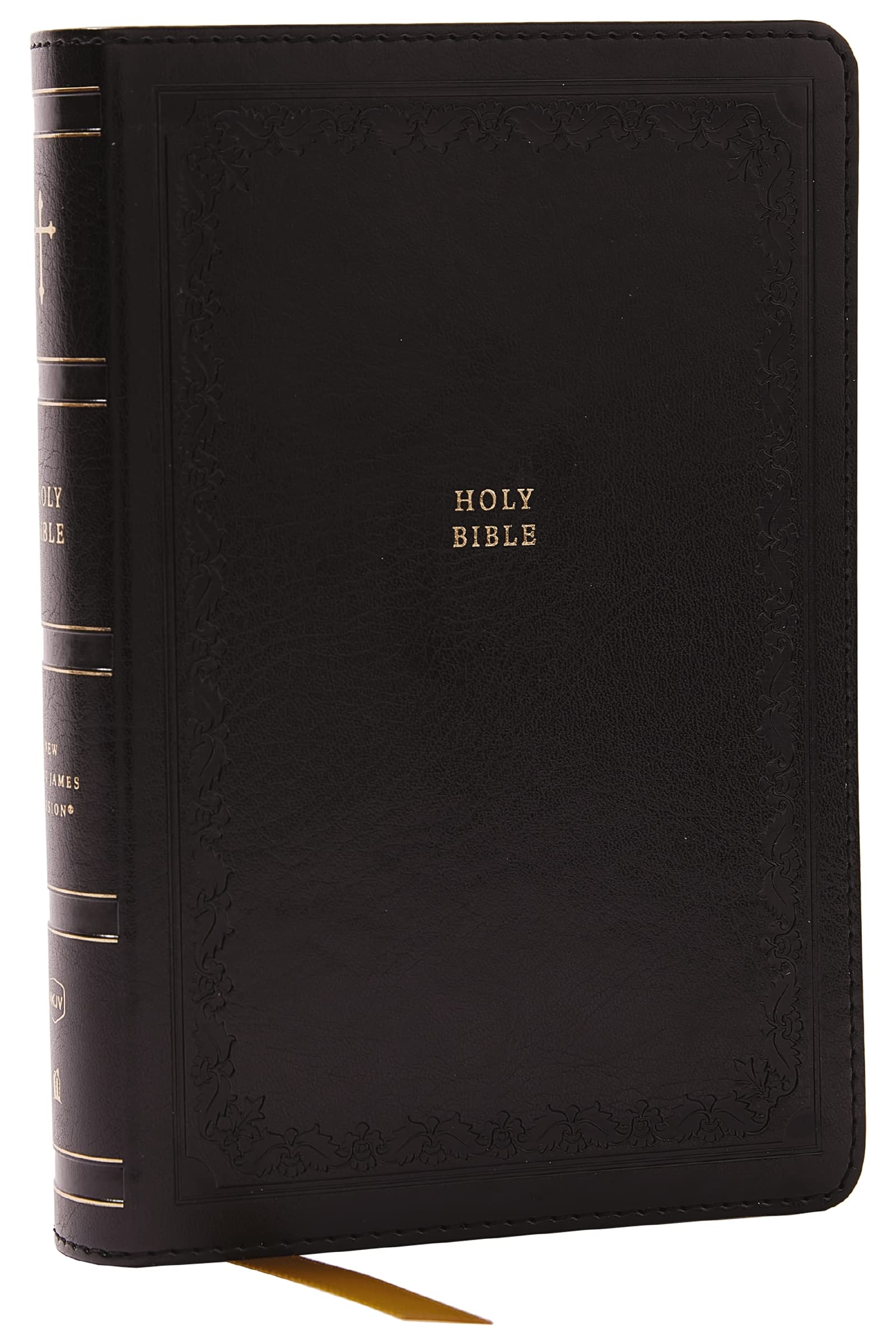 NKJV Compact Paragraph-Style Bible w/ 43,000 Cross References, Black Leathersoft, Red Letter, Comfort Print: Holy Bible, New King James Version: Holy Bible, New King James Version Religion & Esotericism
