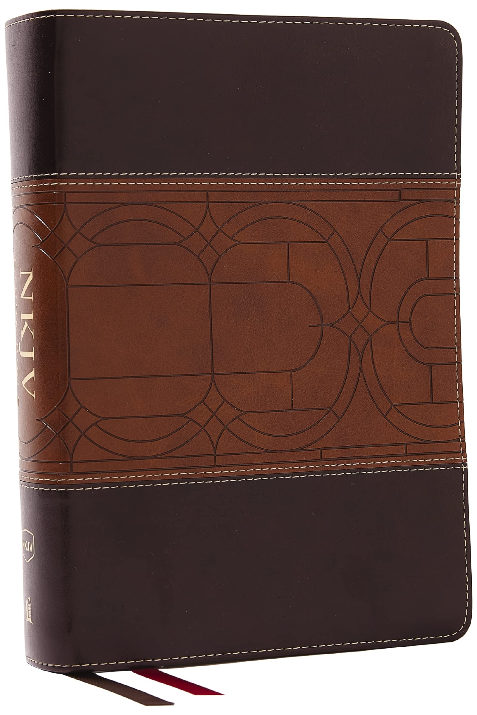 NKJV Study Bible, Leathersoft, Brown, Full-Color, Comfort Print: The Complete Resource for Studying God’s Word Learning & Reference