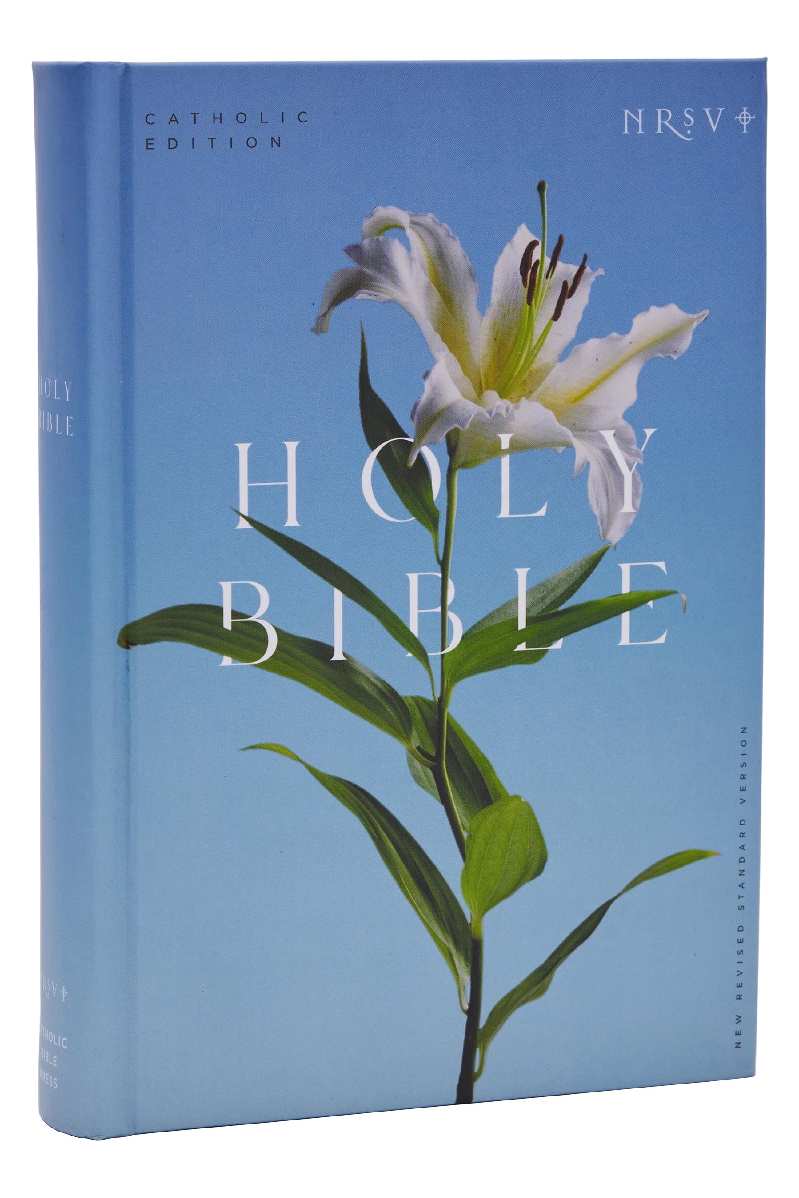 NRSV Catholic Edition Bible, Easter Lily Hardcover (Global Cover Series): Holy Bible Religion & Esotericism