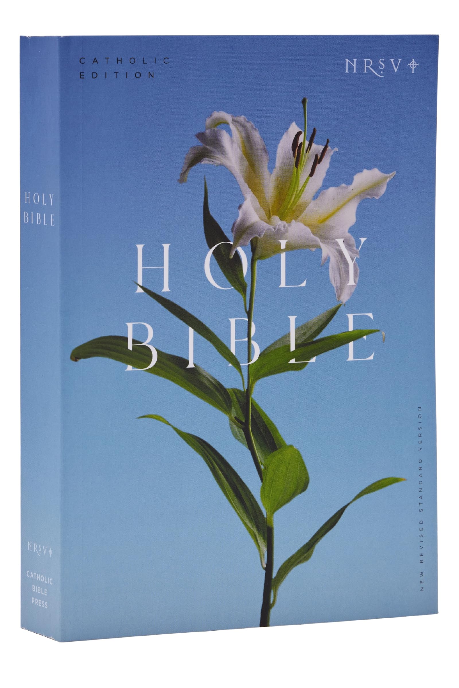 NRSV Catholic Edition Bible, Easter Lily Paperback (Global Cover Series): Holy Bible Religion & Esotericism