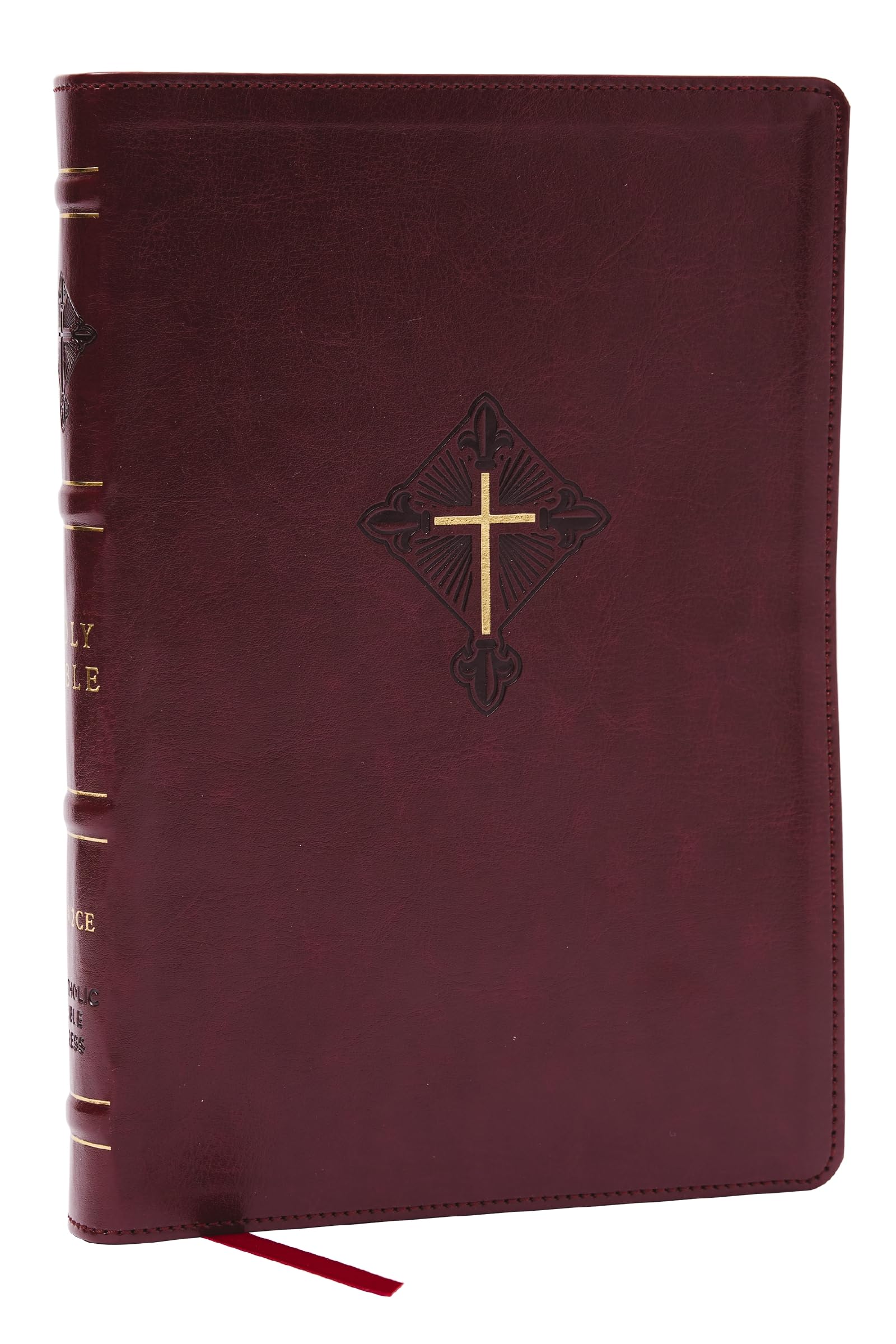Rsv2ce, Thinline Large Print Catholic Bible, Crimson Leathersoft, Comfort Print Religion & Esotericism